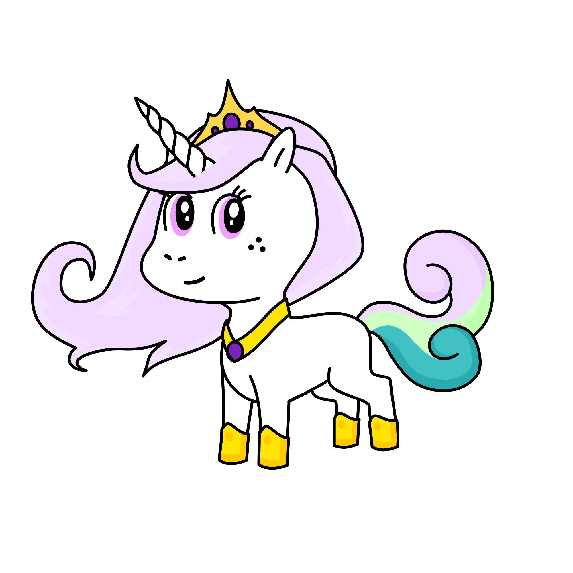 princess Celestia, the unicorn