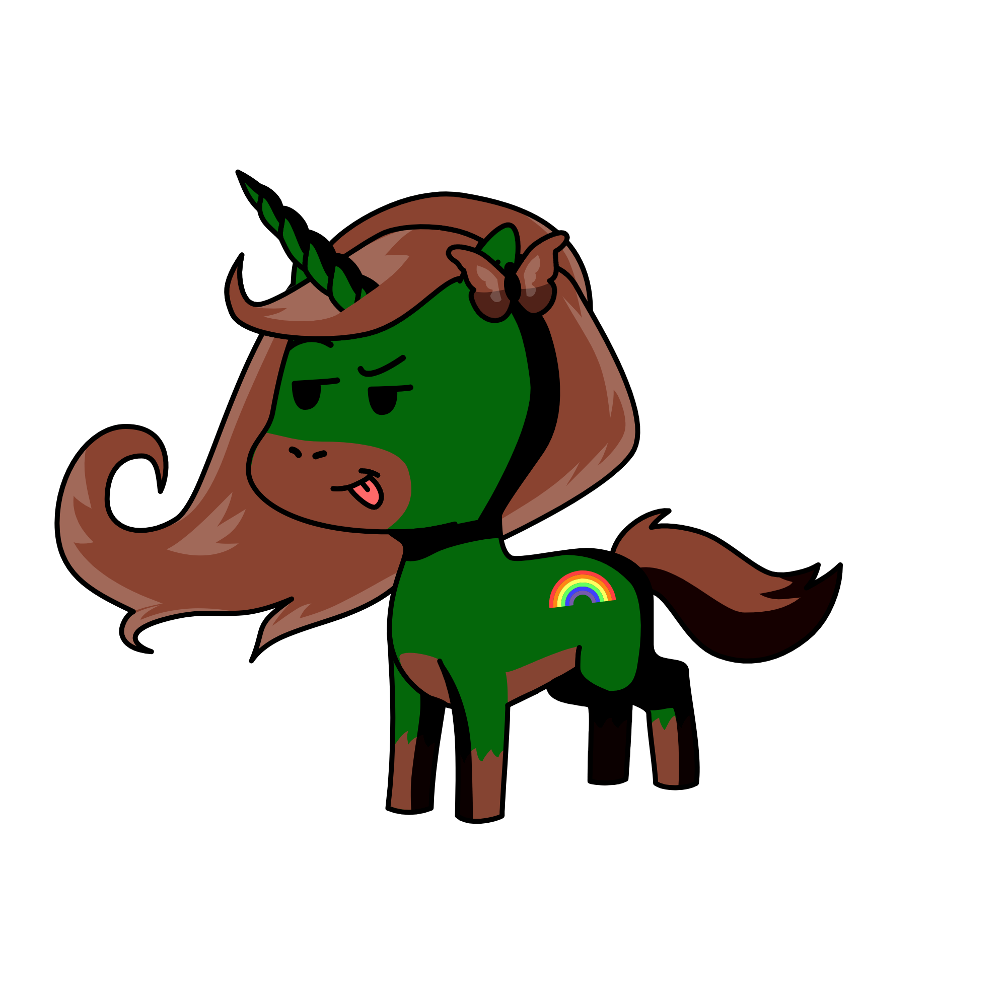 Fruitypatooty, the unicorn