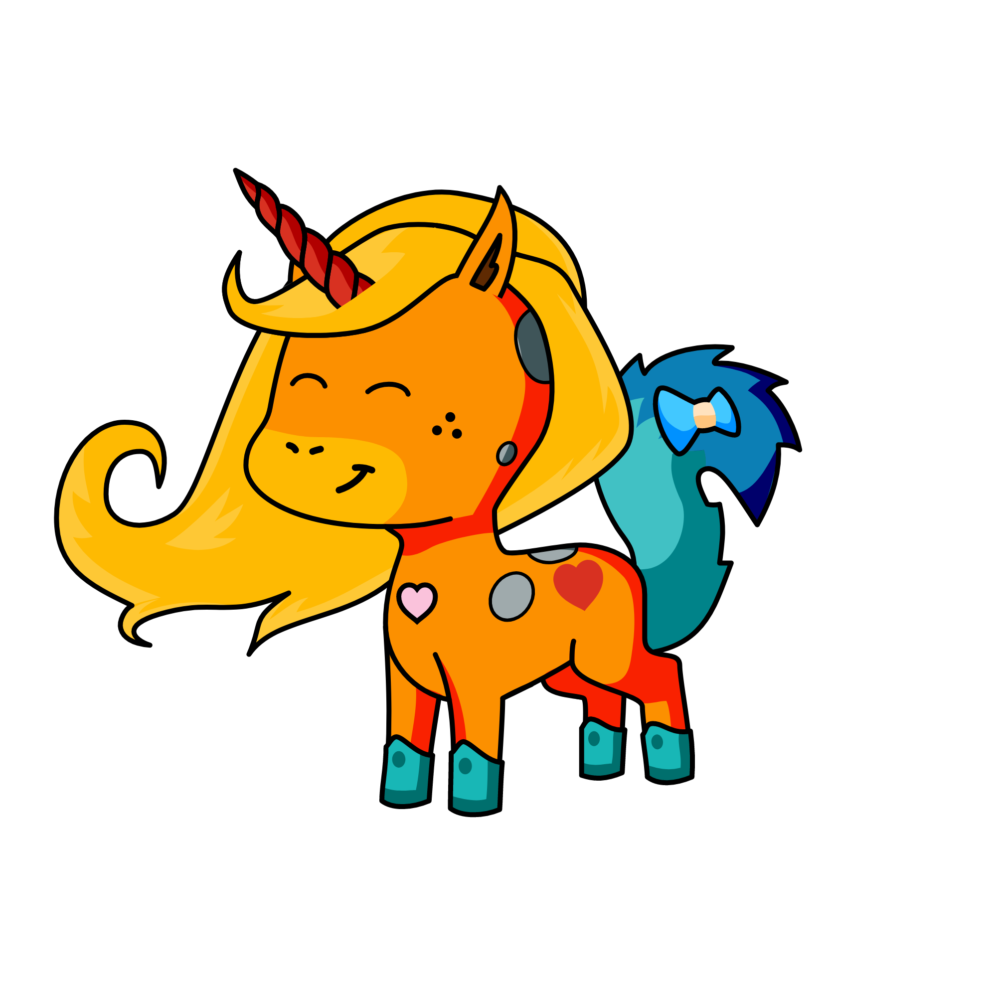 Cuet, the unicorn