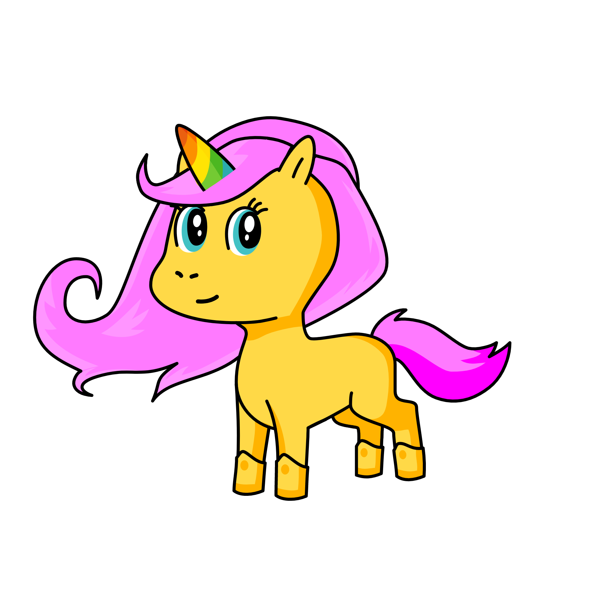 fluttershy, the unicorn