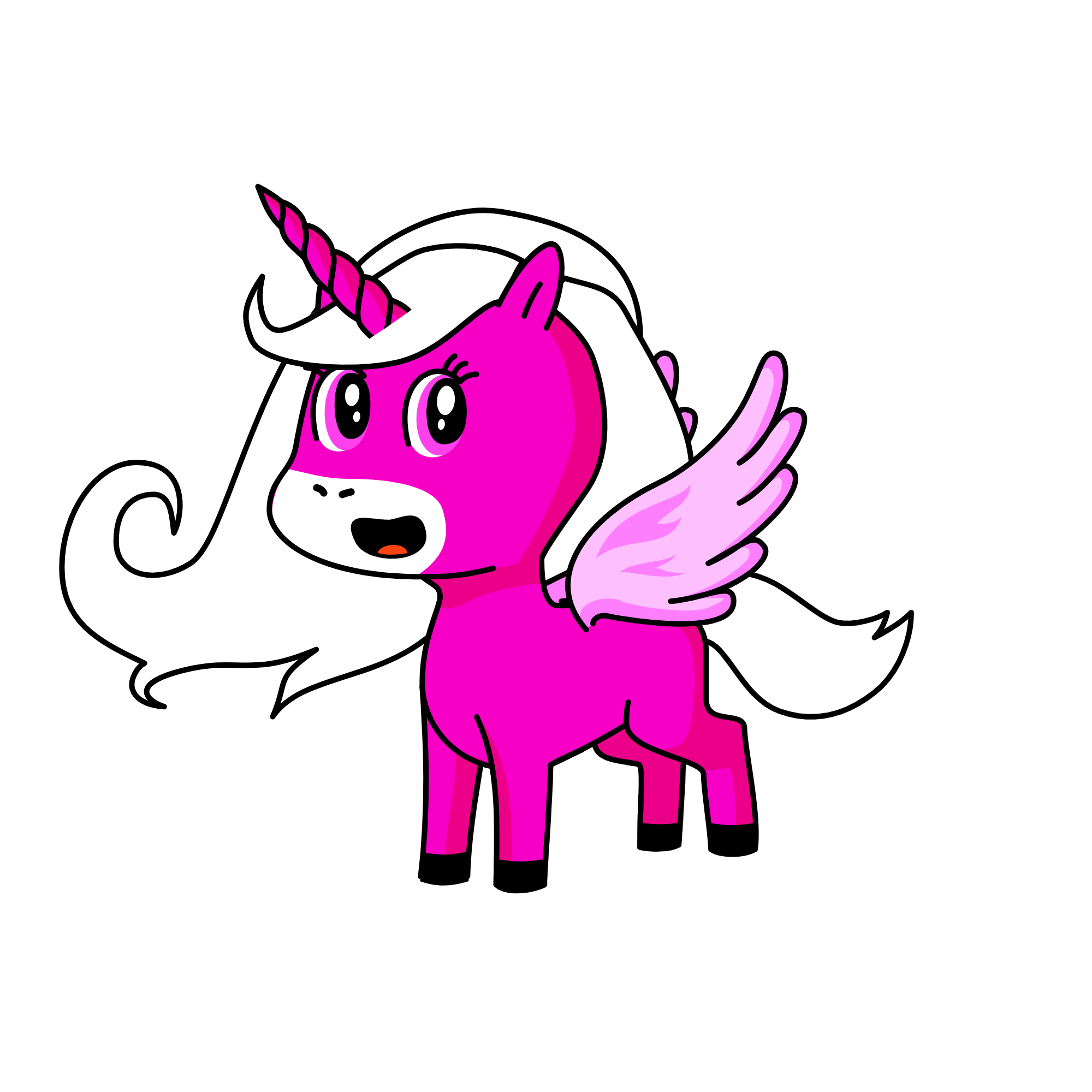 Penelope, the unicorn