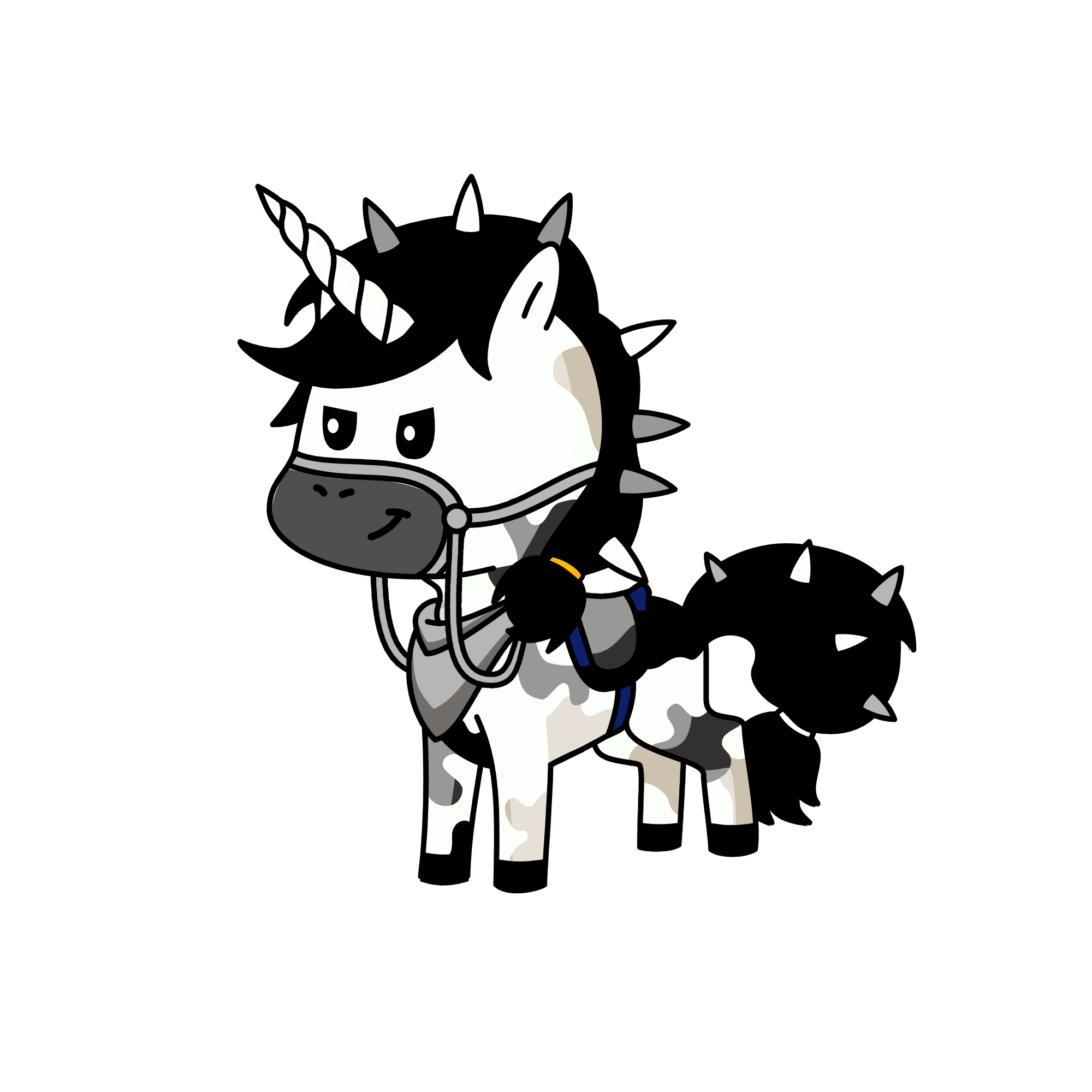 Snow, the unicorn