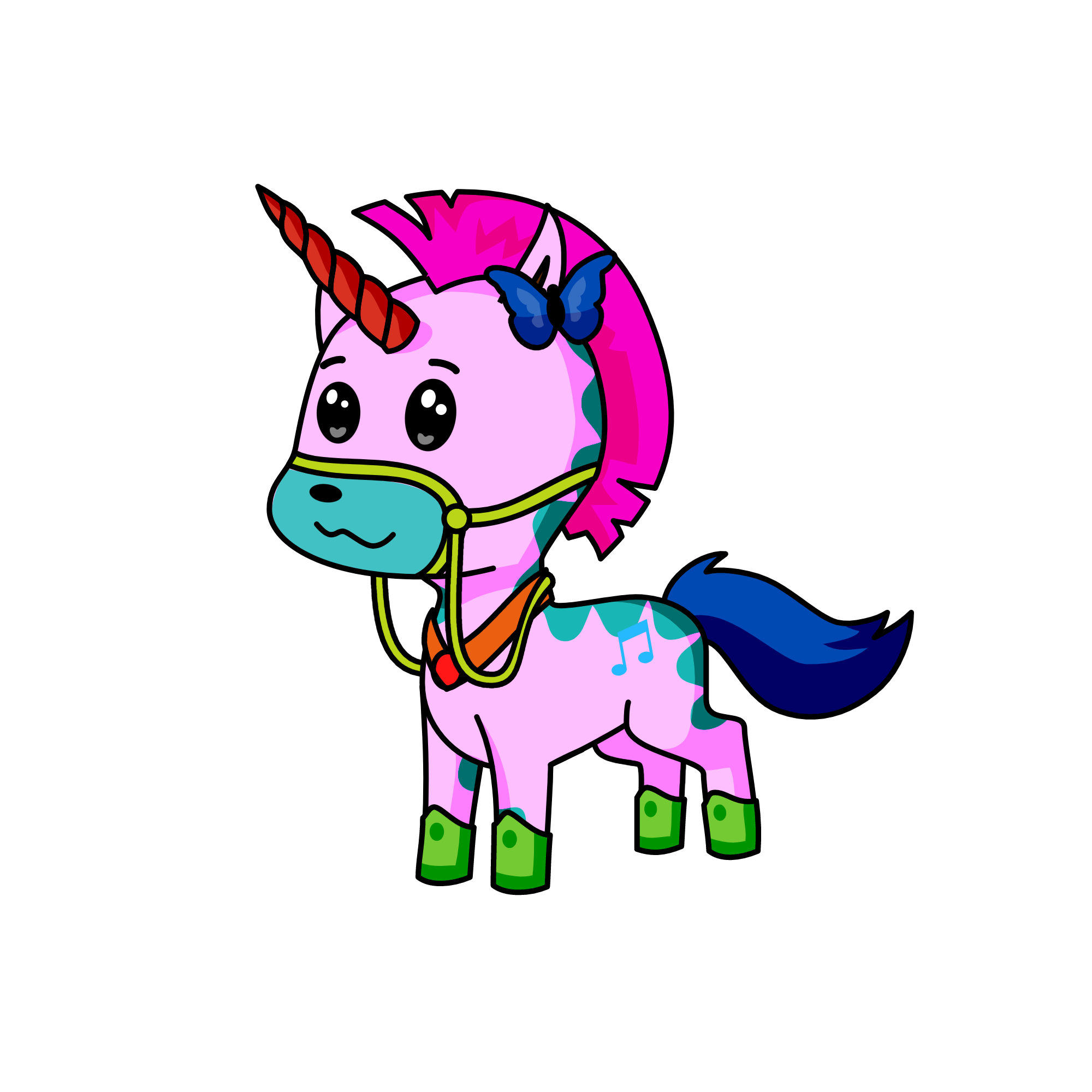 beauty, the unicorn