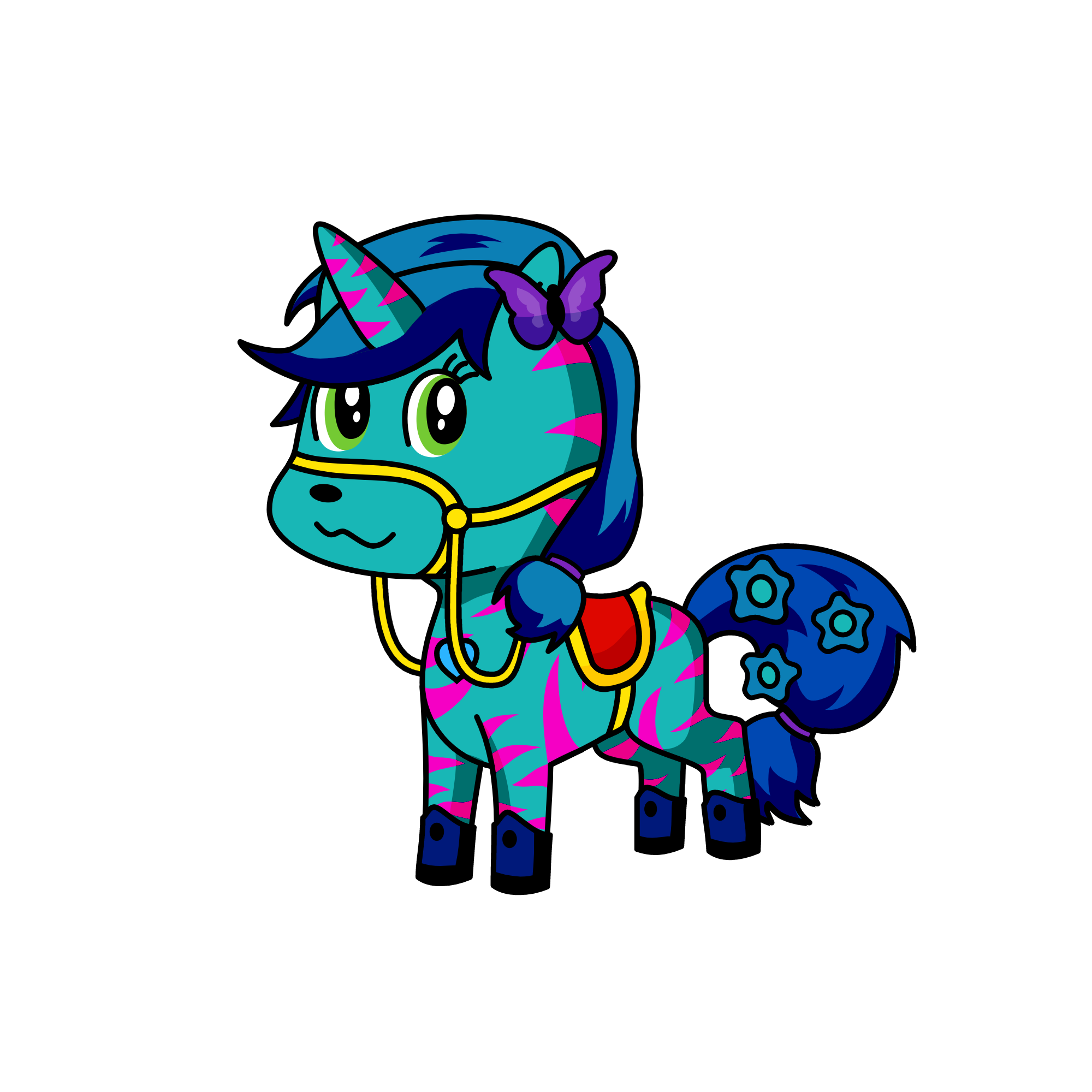 Aqua, the unicorn
