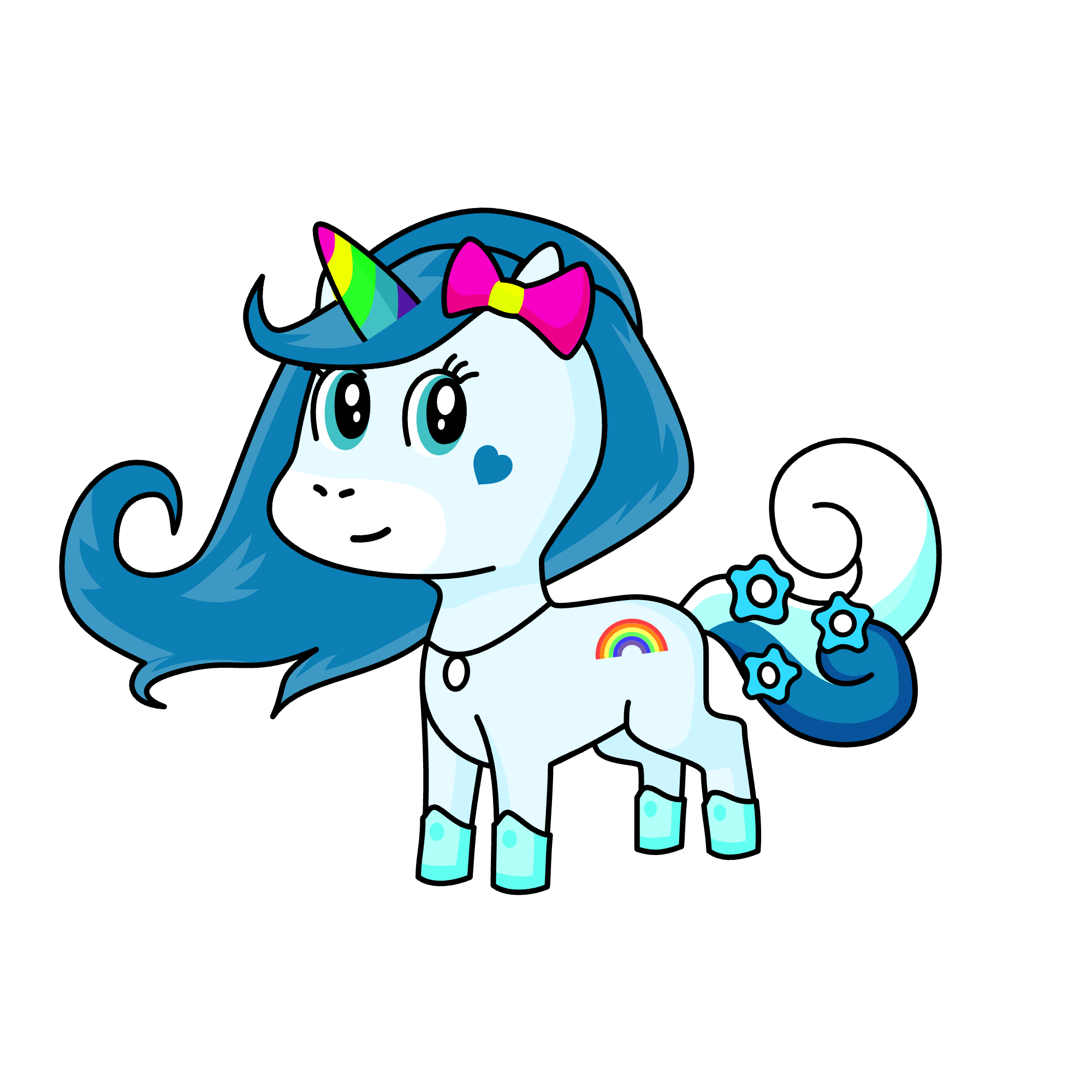 Skyheart, the unicorn