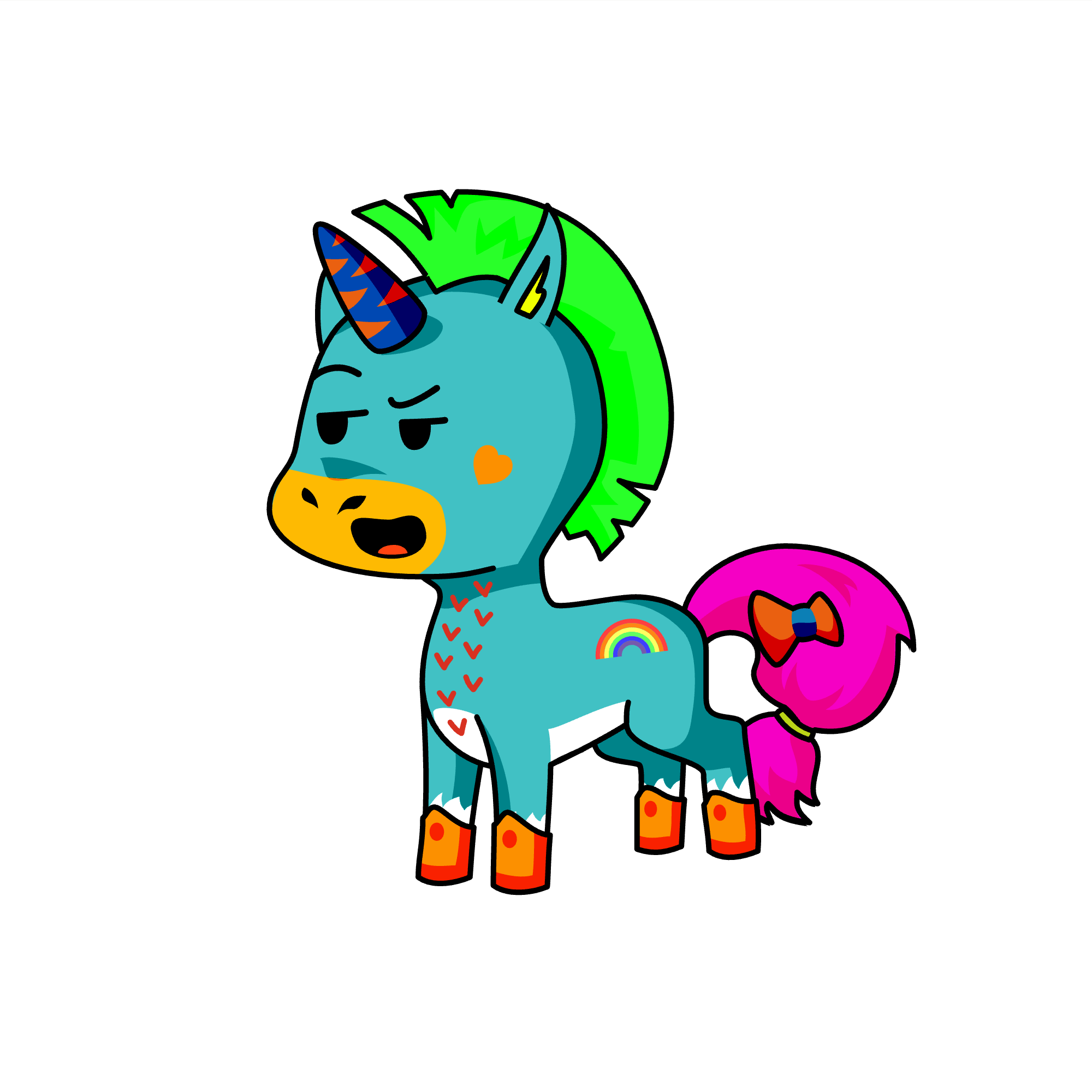 ugly, the unicorn