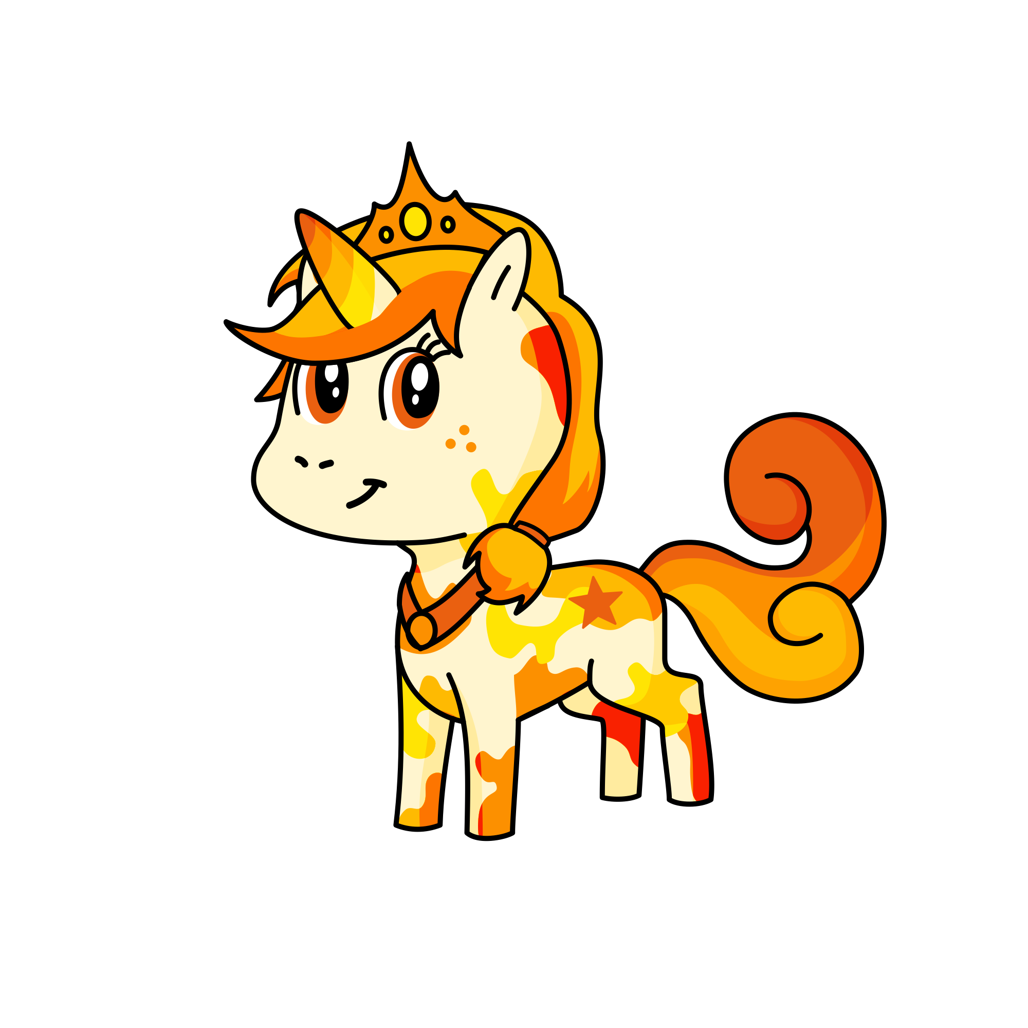 Sunny, the unicorn