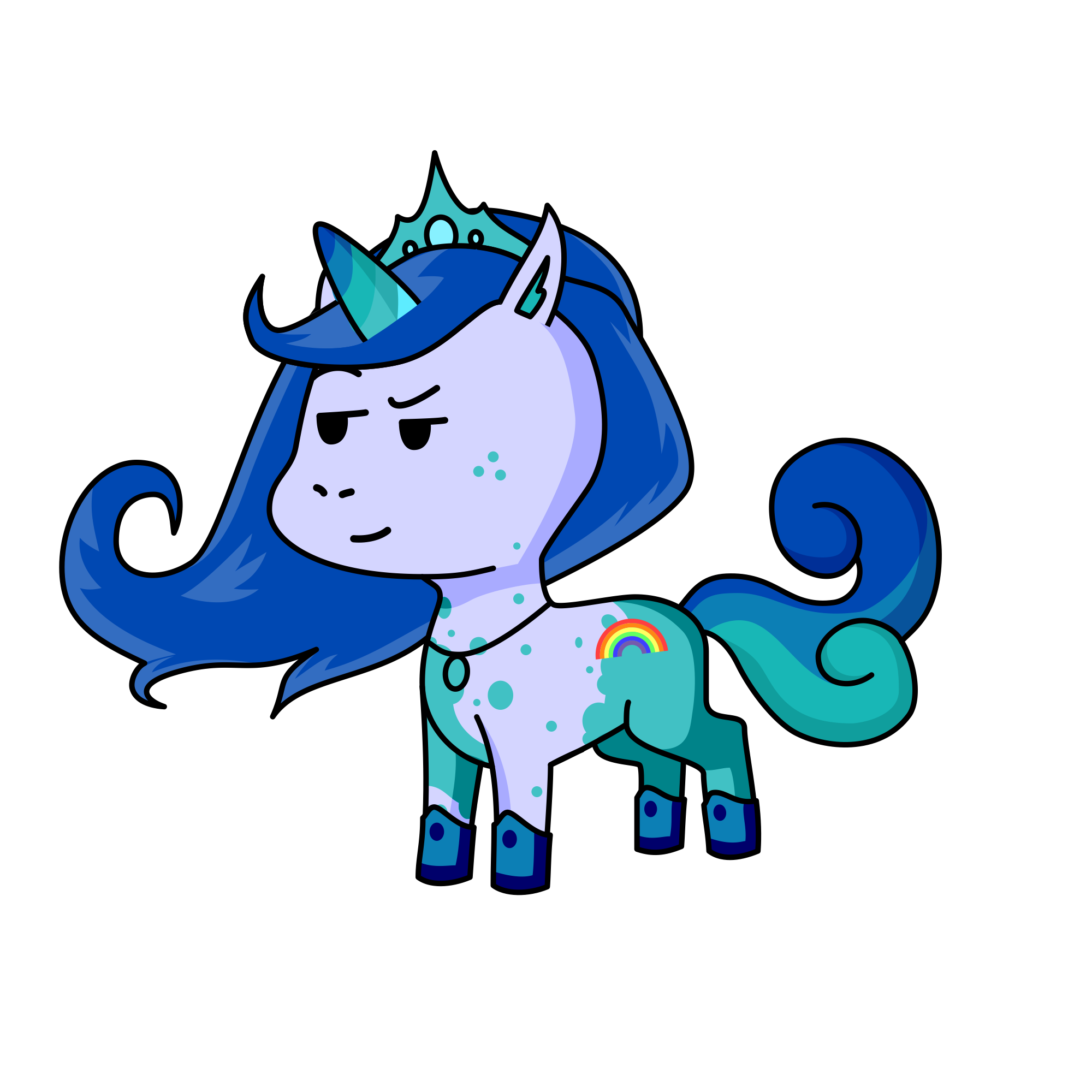 Splat, the unicorn