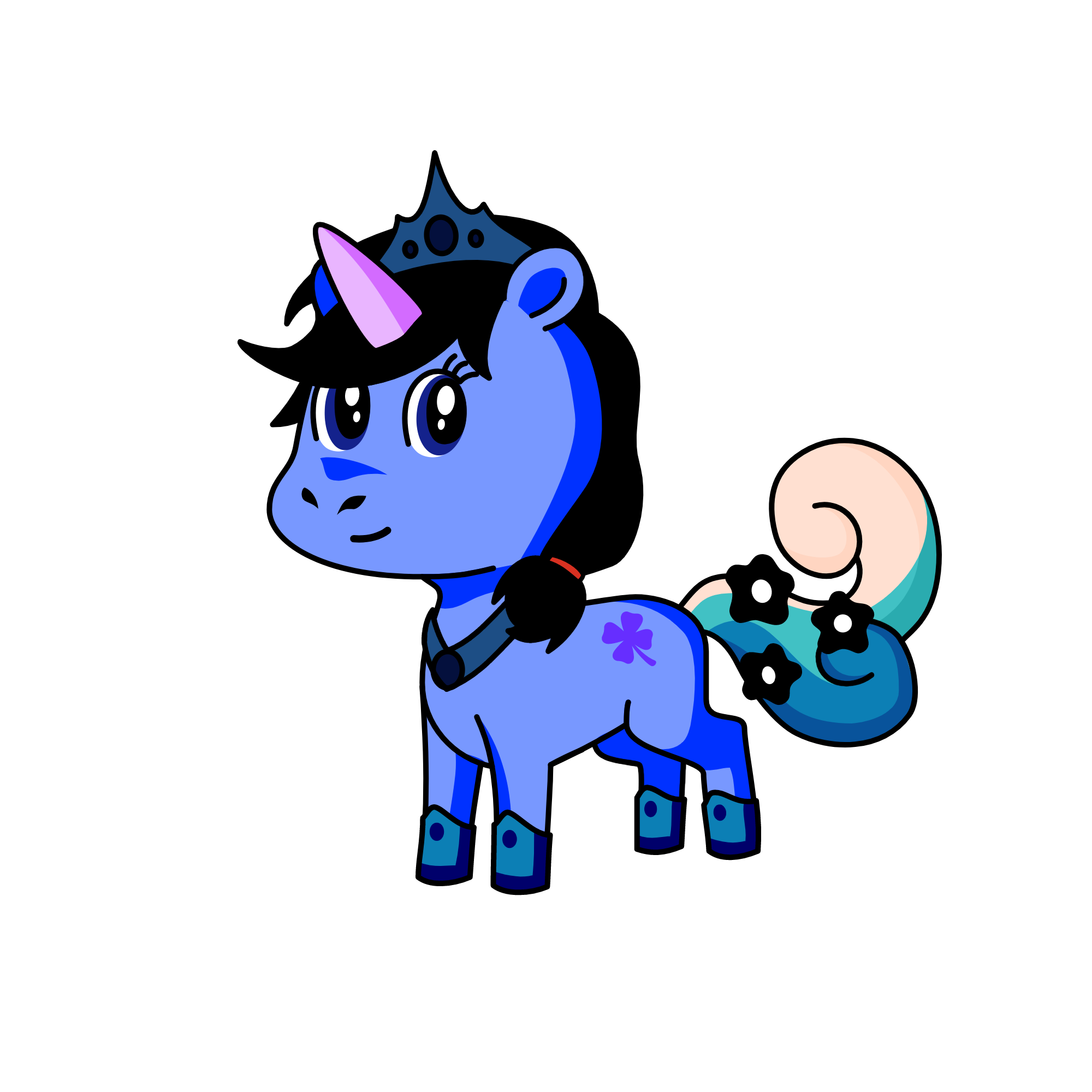 Luna Moon, the unicorn