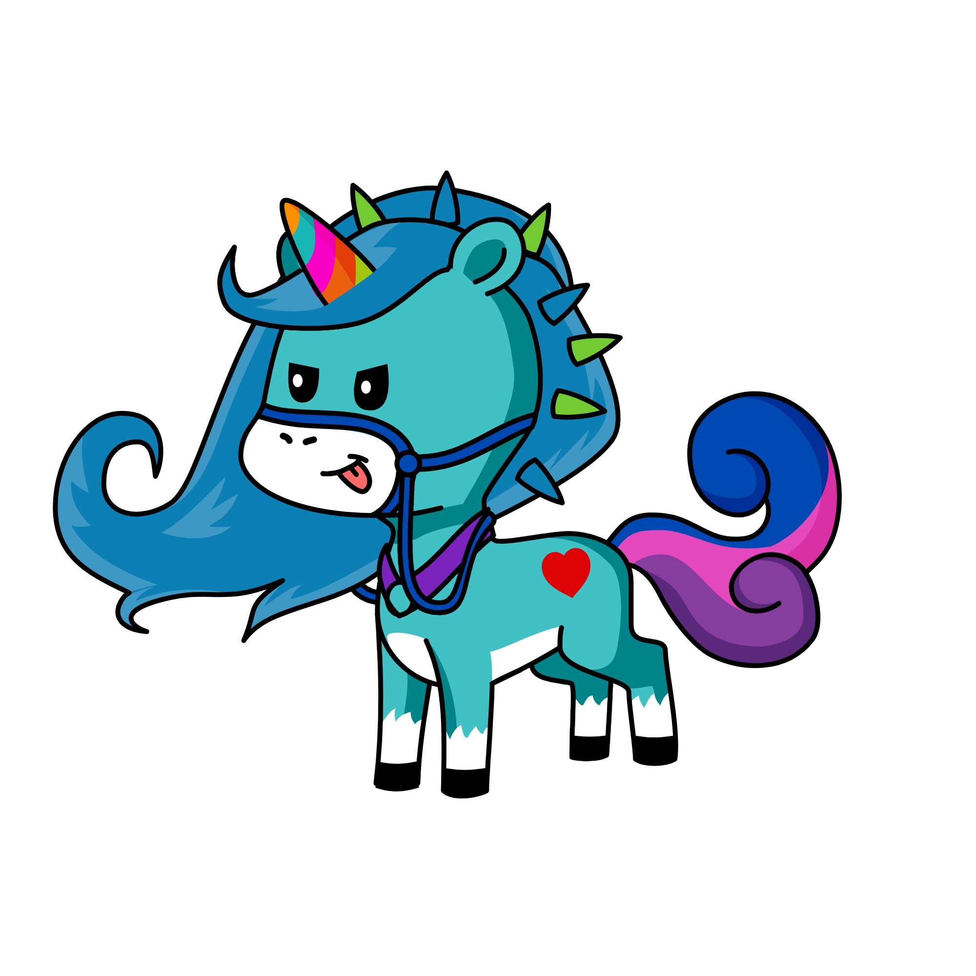 m0z0, the unicorn