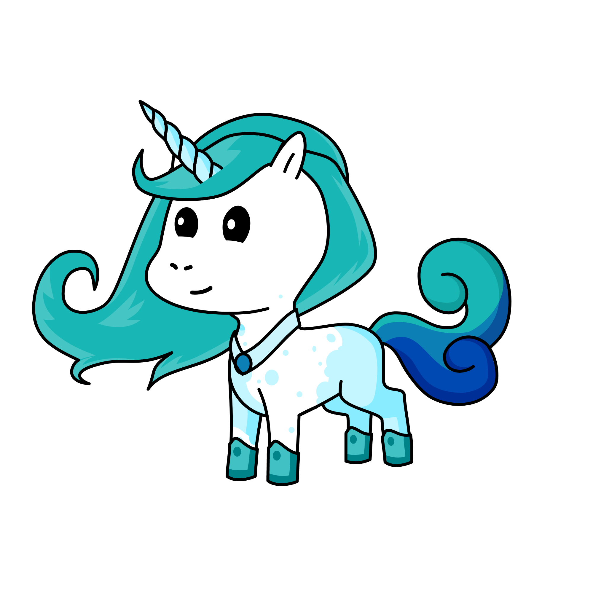 Aquarius, the unicorn