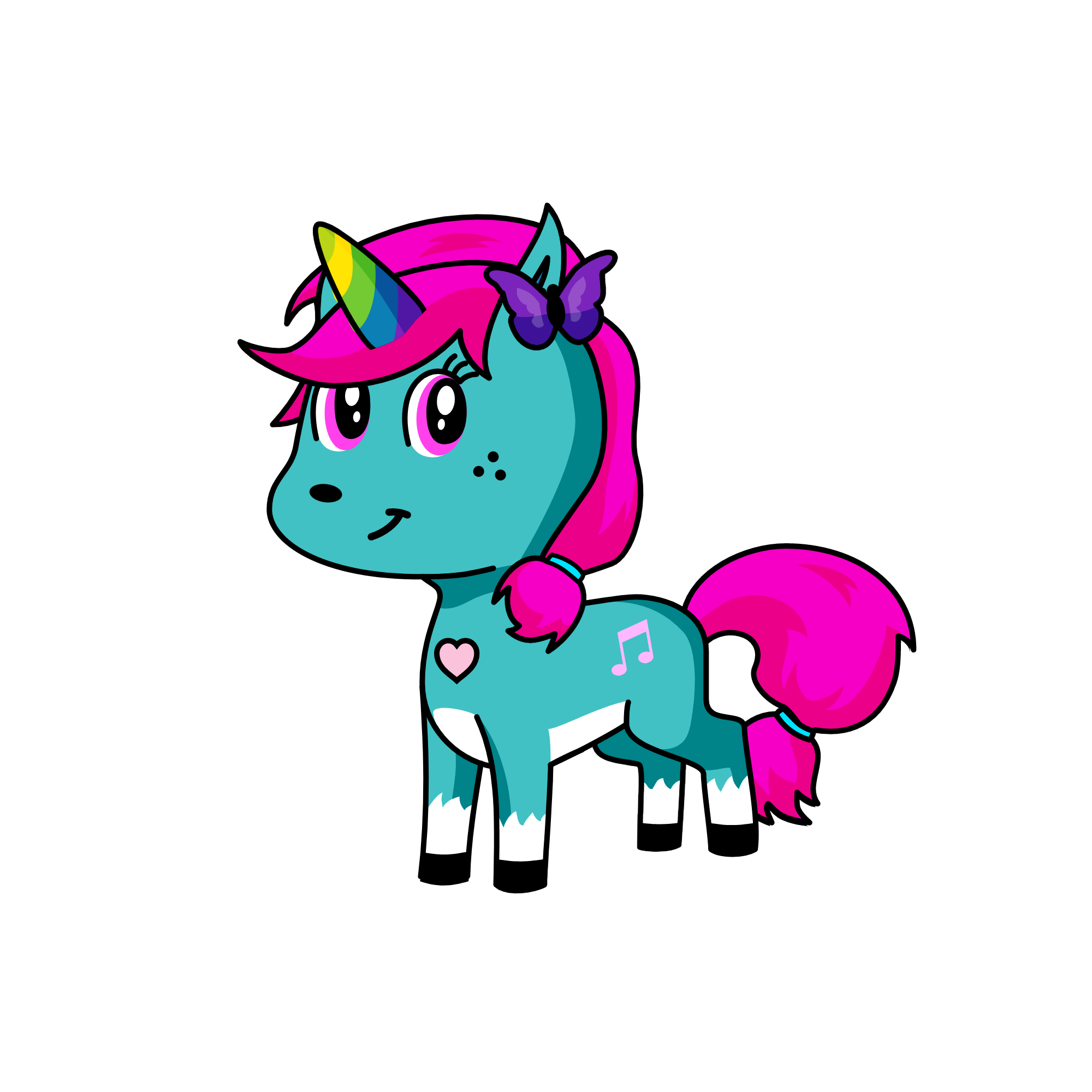 Kvet, the unicorn