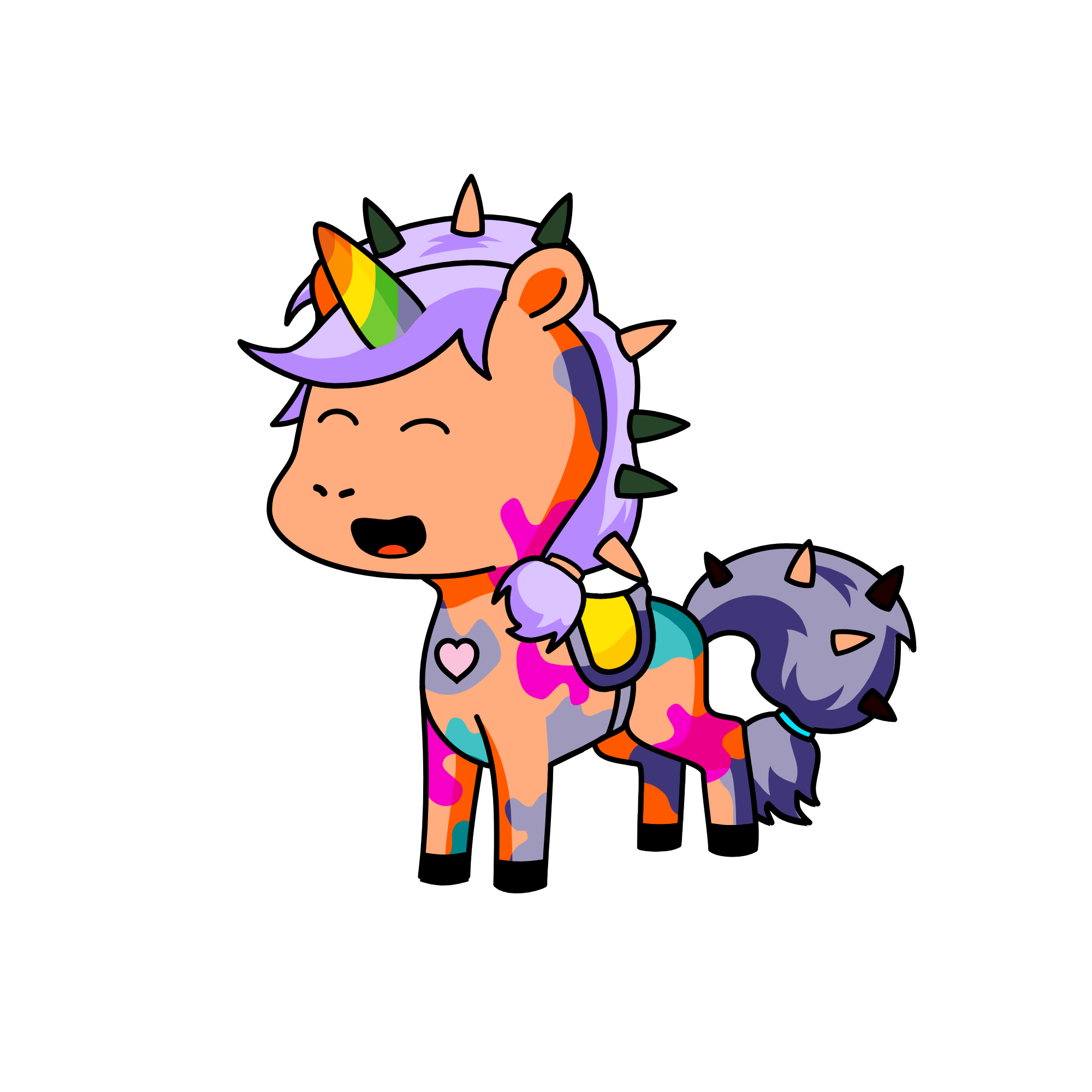 Midnight, the unicorn