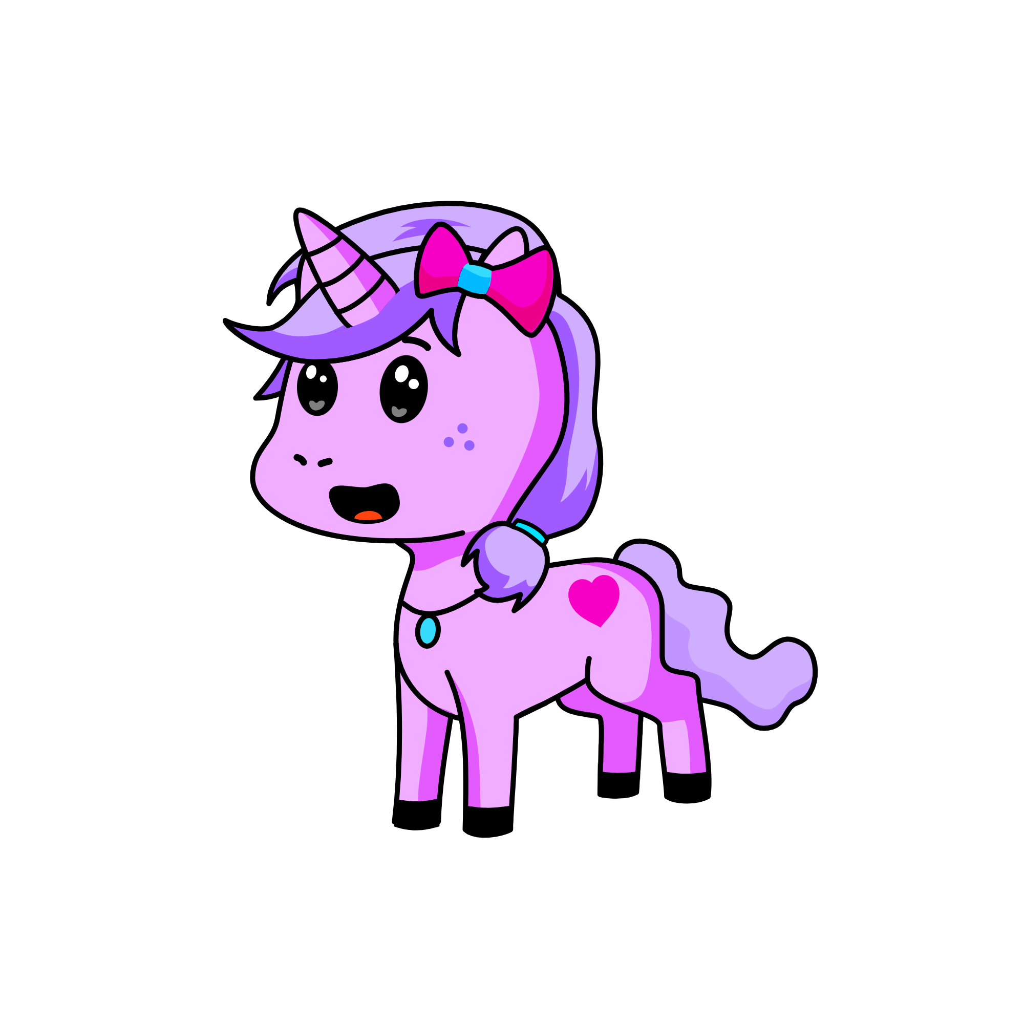 Amore, the unicorn