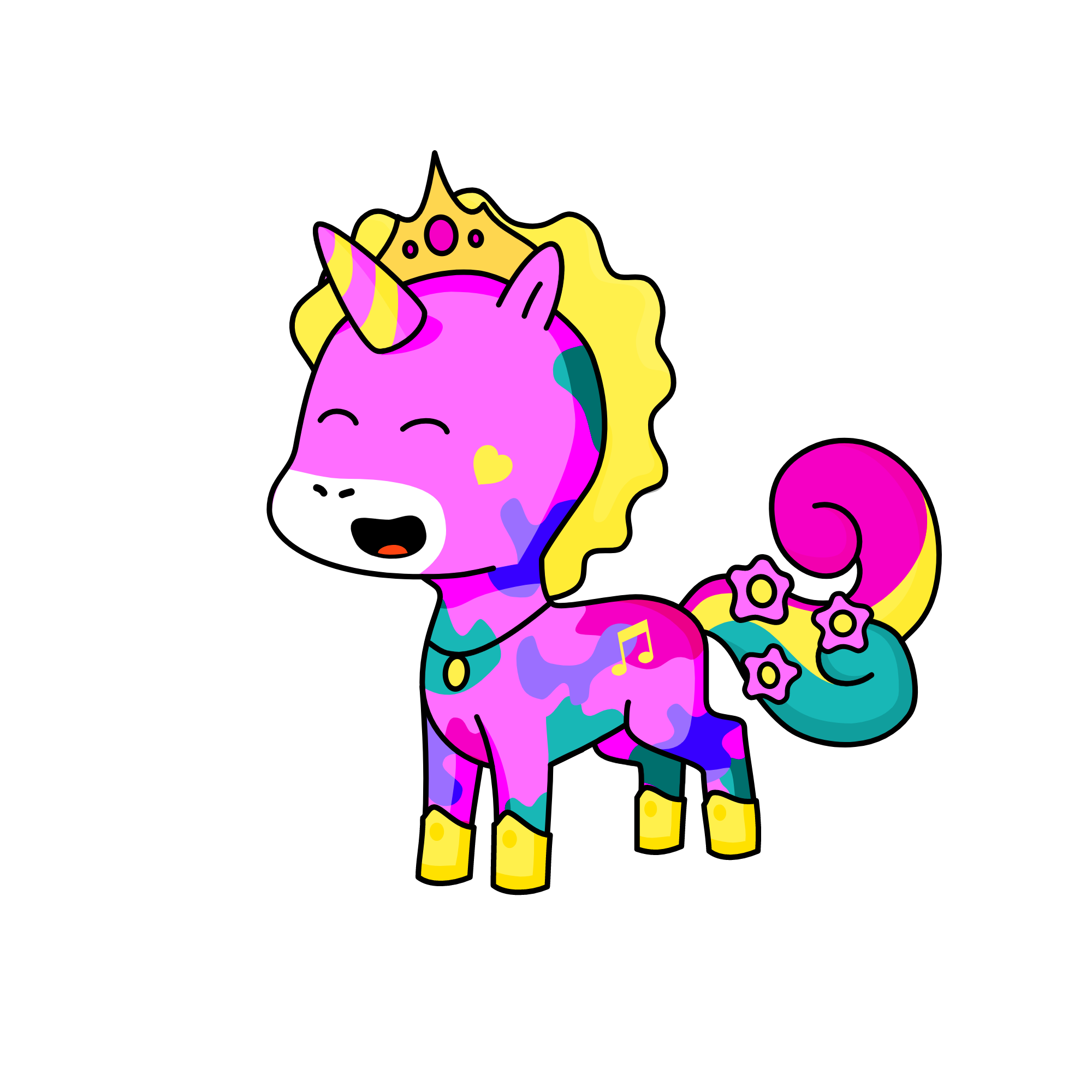 Rose, the unicorn