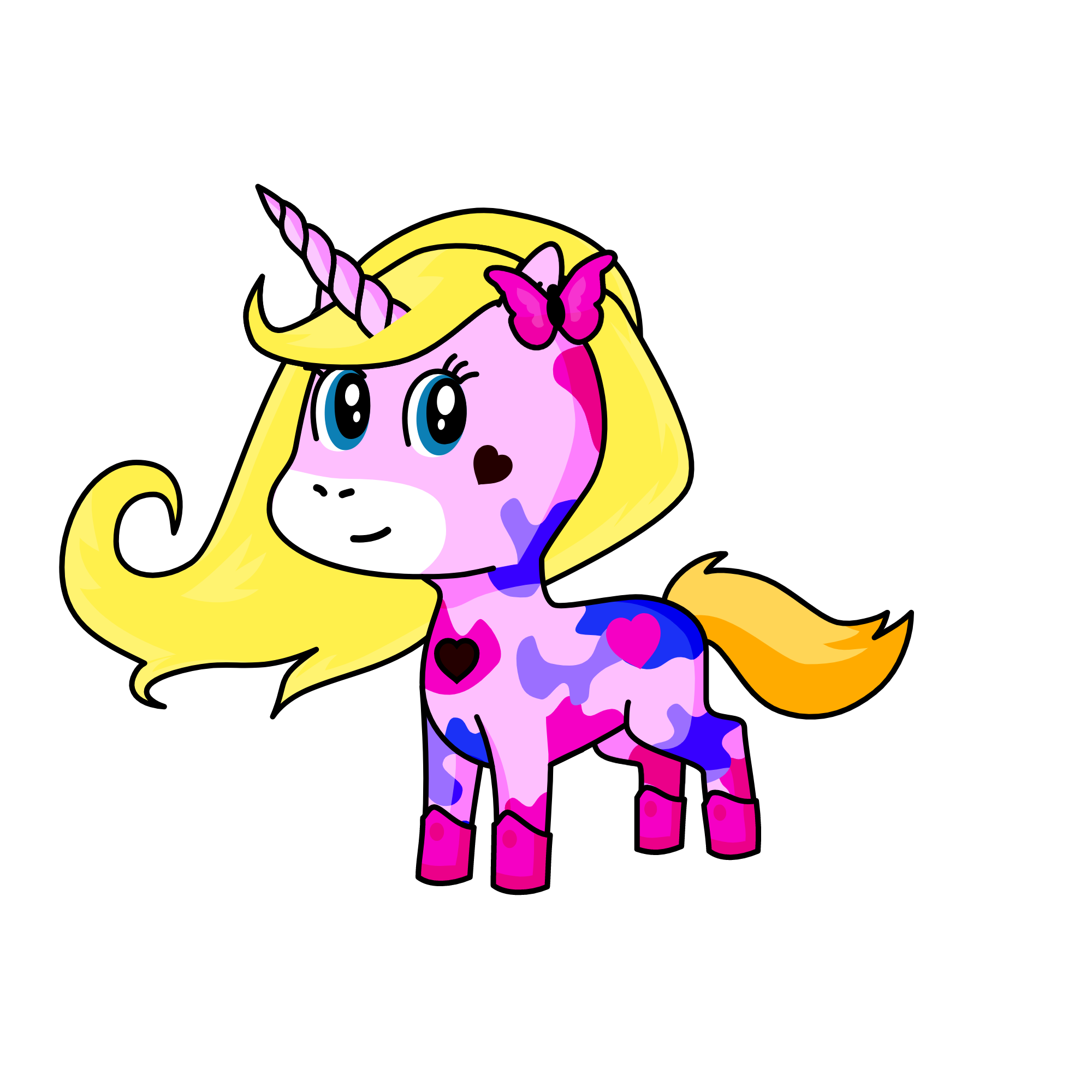 Cute Pie, the unicorn