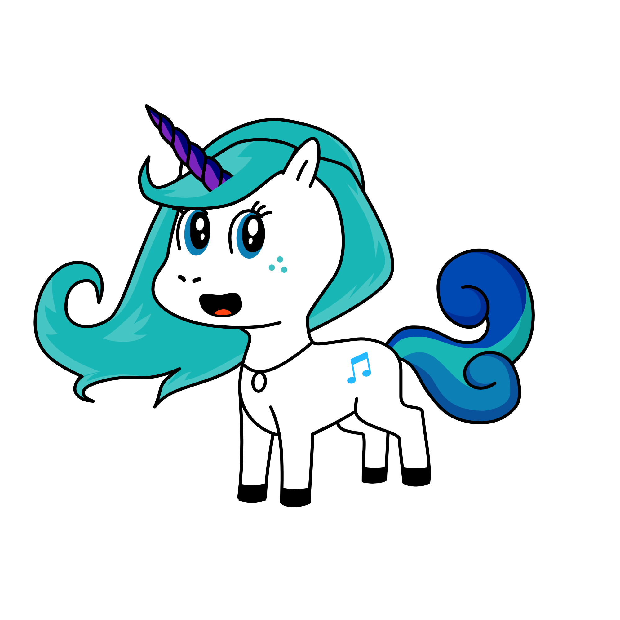 elley, the unicorn