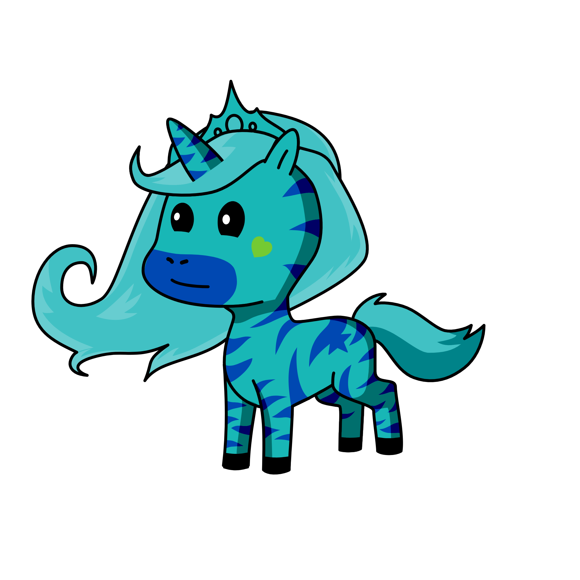 icy, the unicorn