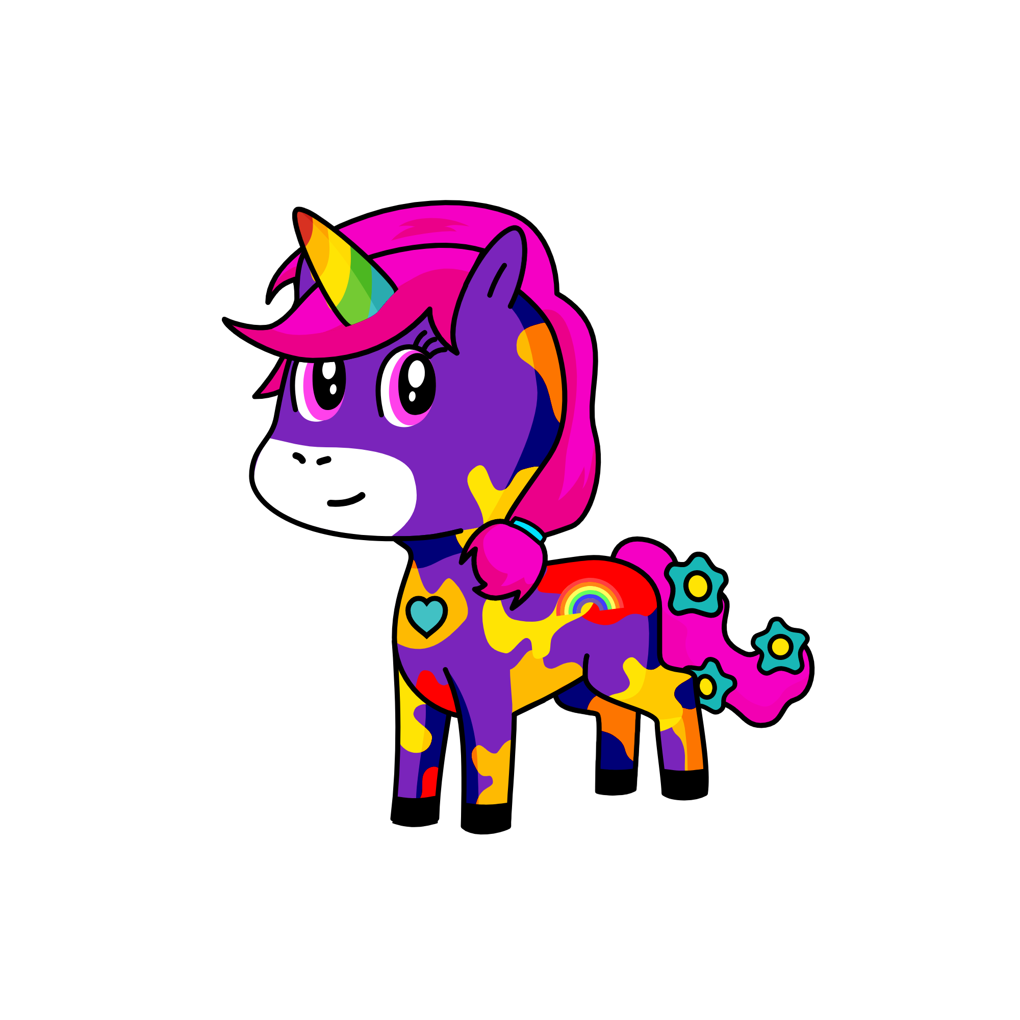 sunsky, the unicorn
