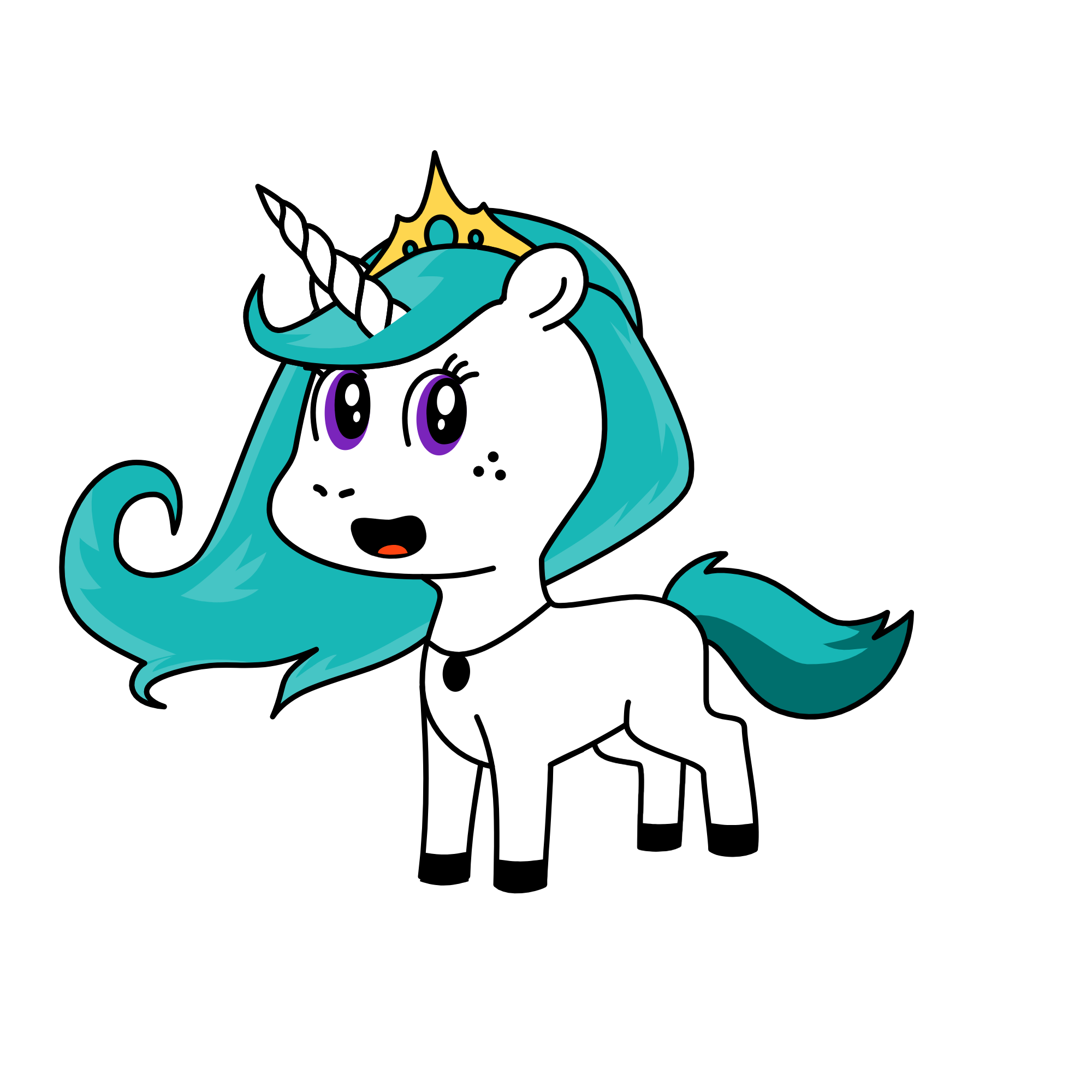 Snowflake, the unicorn