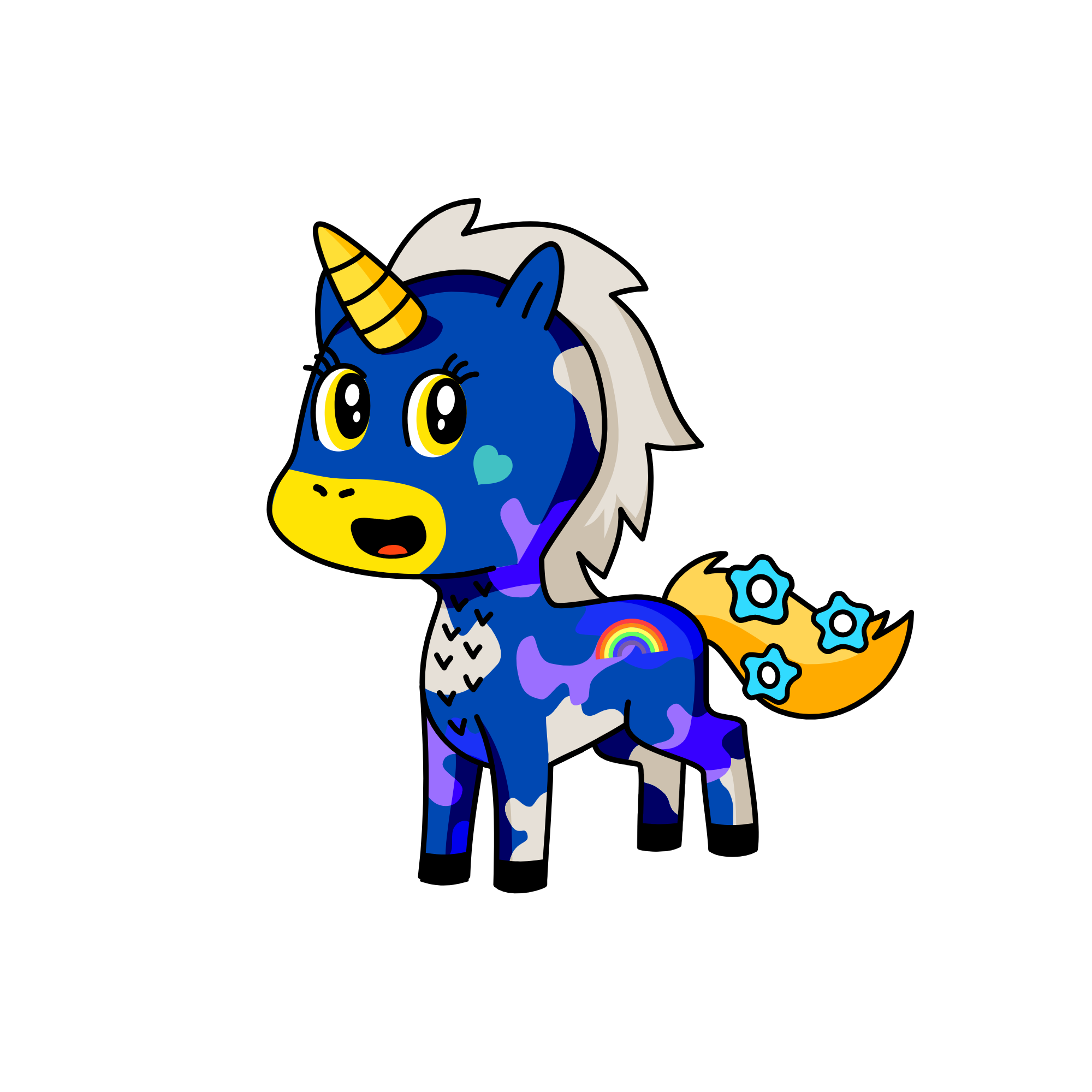 Sparkelle, the unicorn