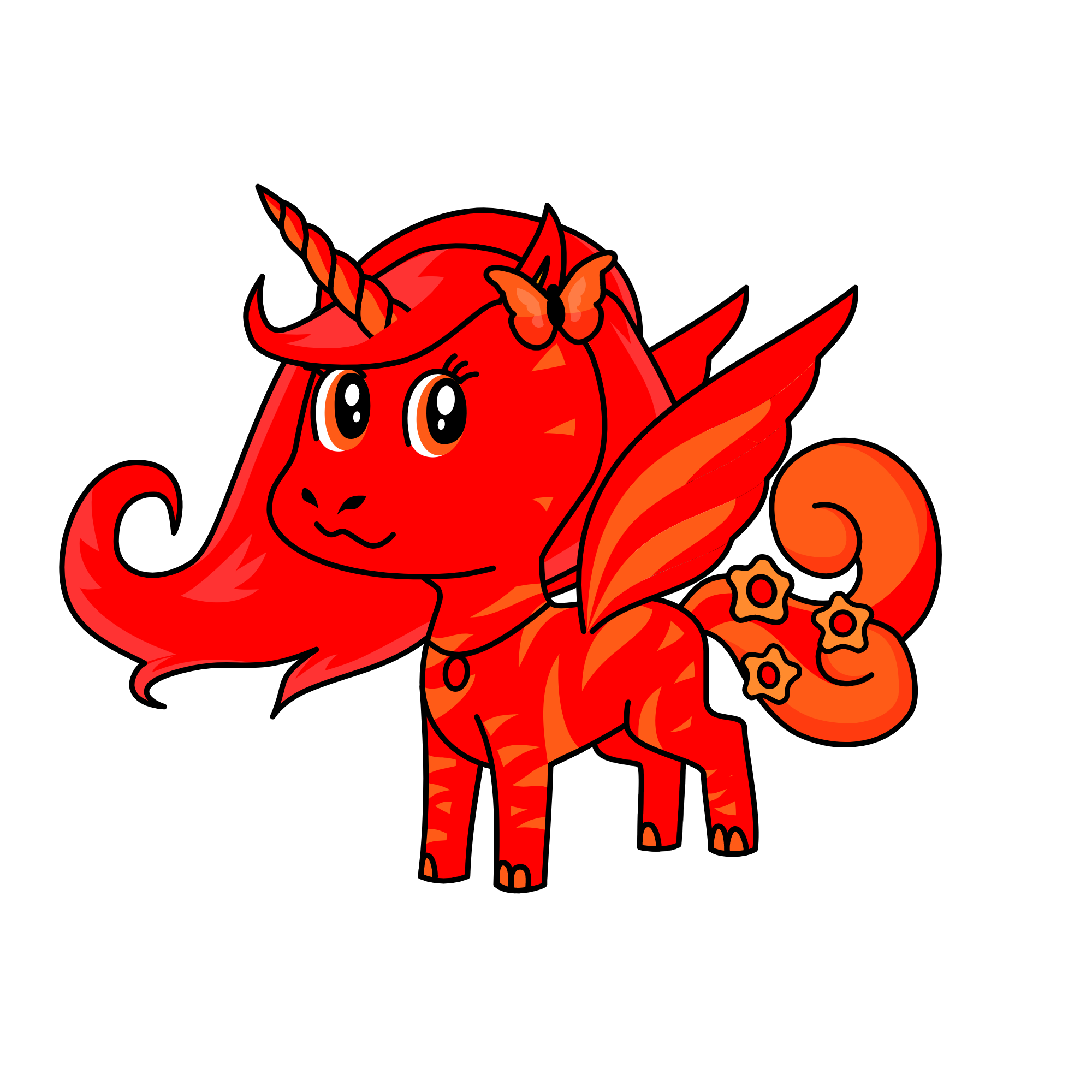 fire, the unicorn