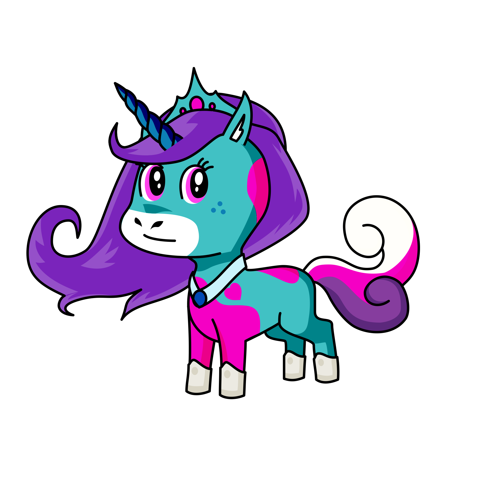 💎crystal💎, the unicorn