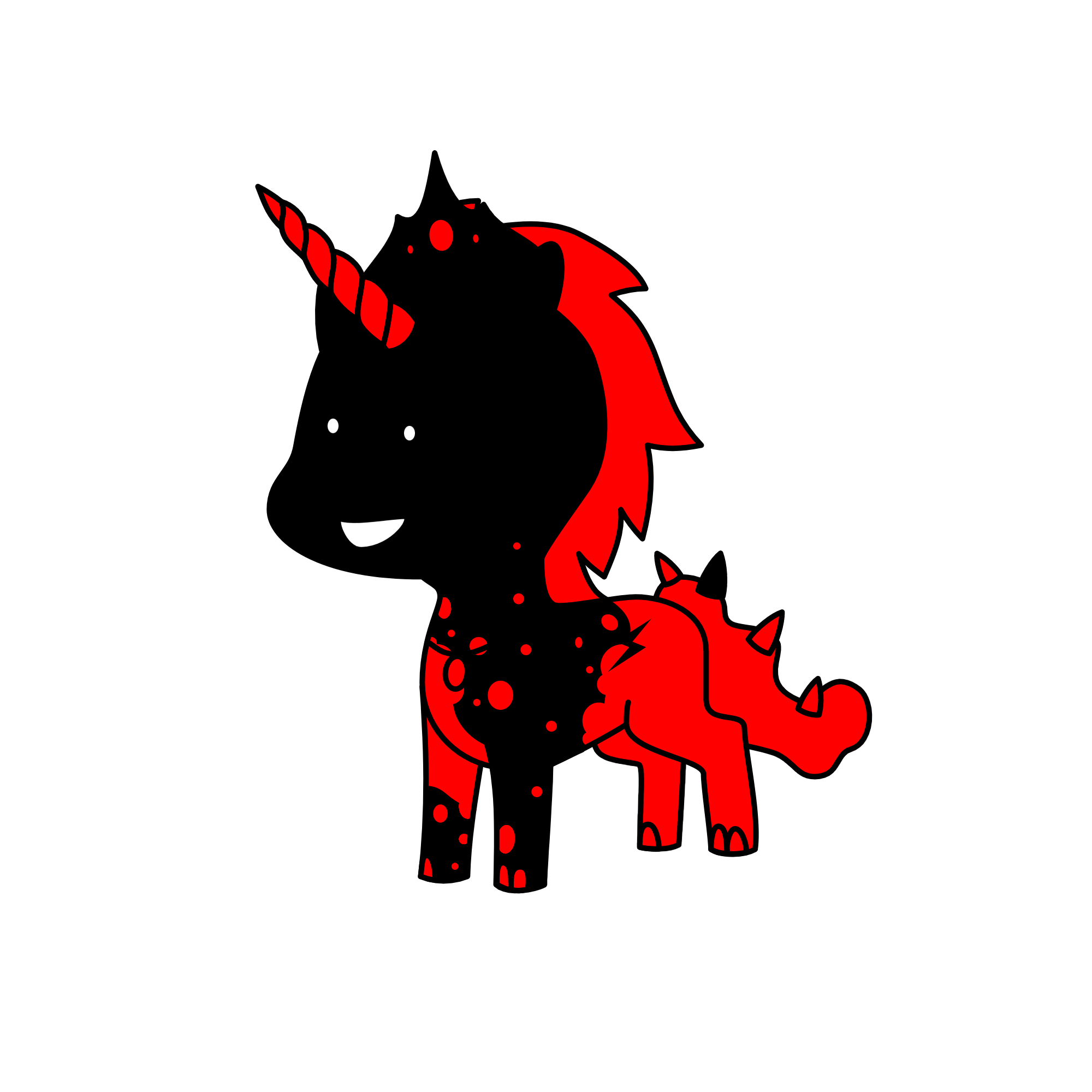 demon, the unicorn