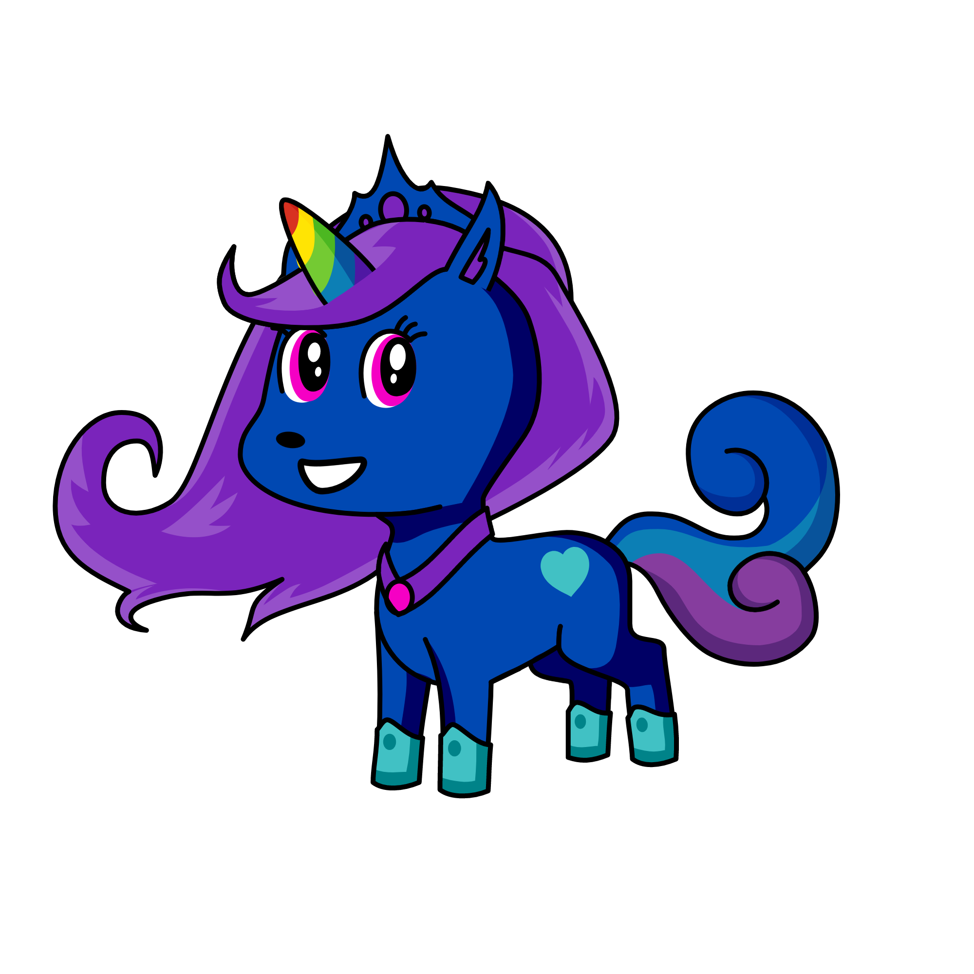 Selena, the unicorn