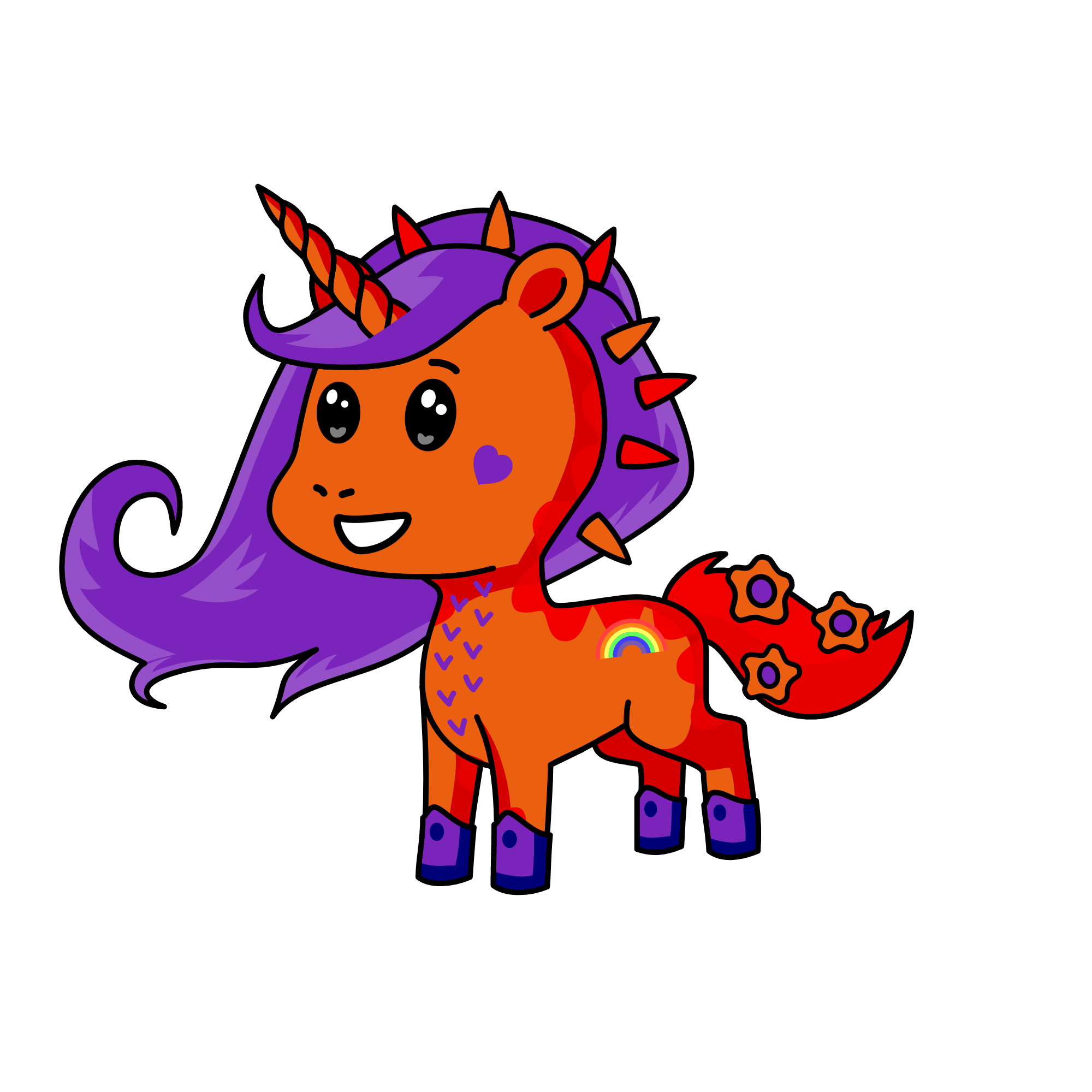 Aphmau/Aaron and Noi, the unicorn