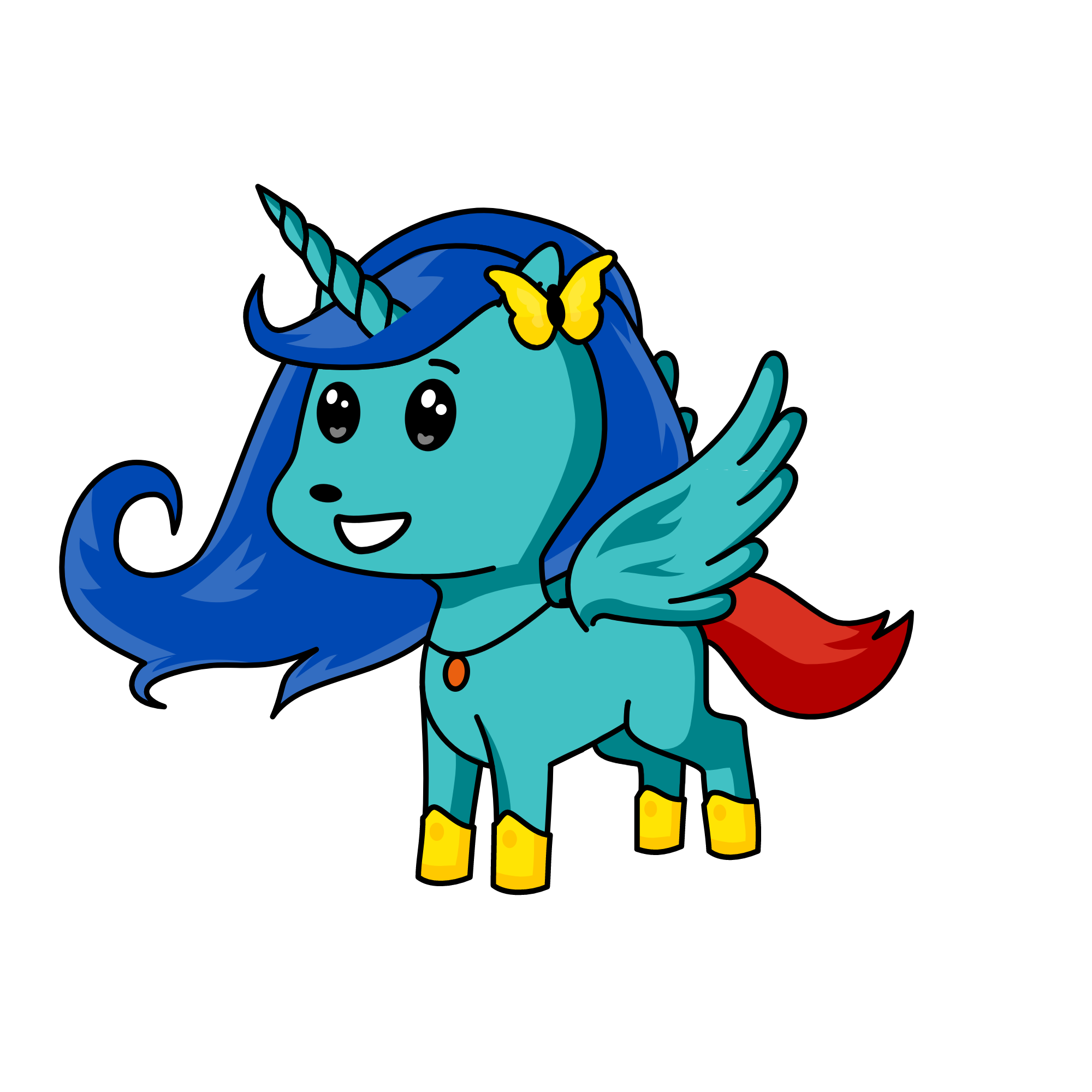 Alicornia, the unicorn
