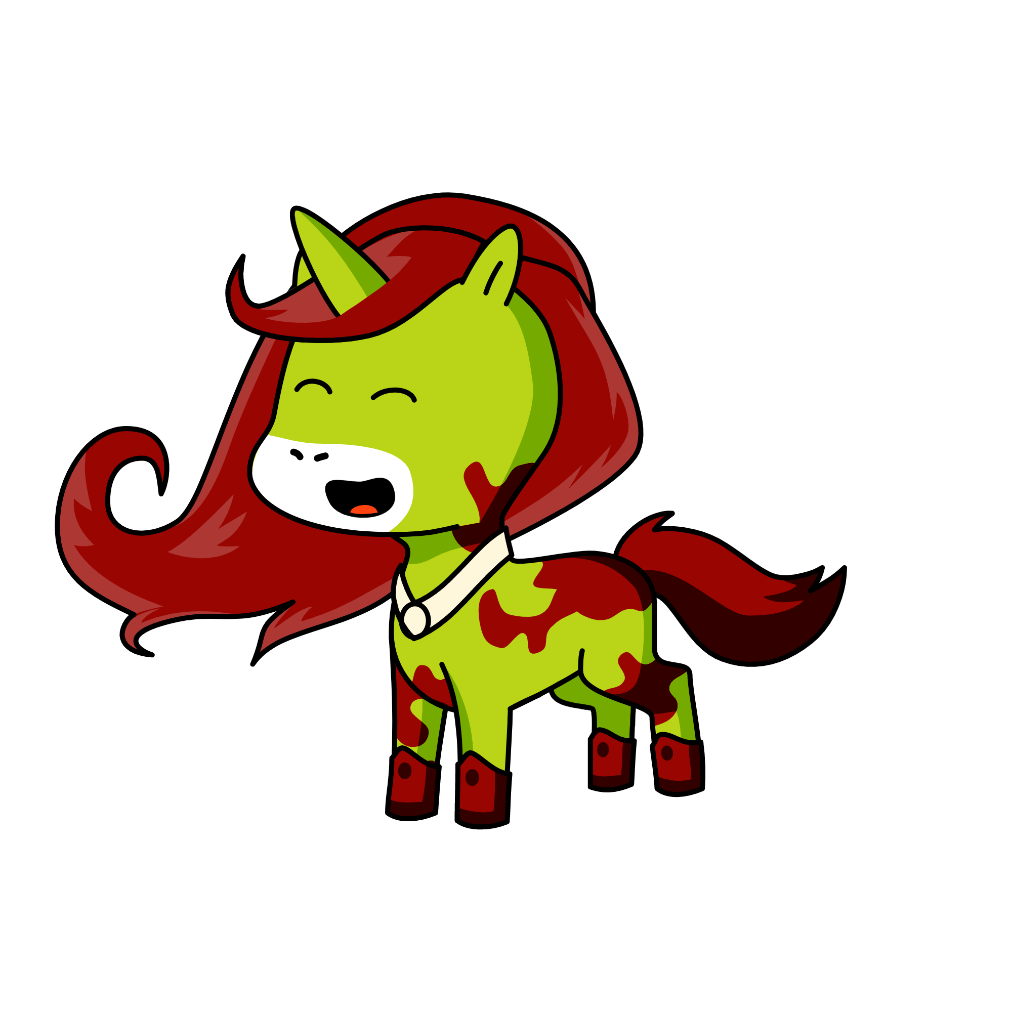 and i opp sksk, the unicorn