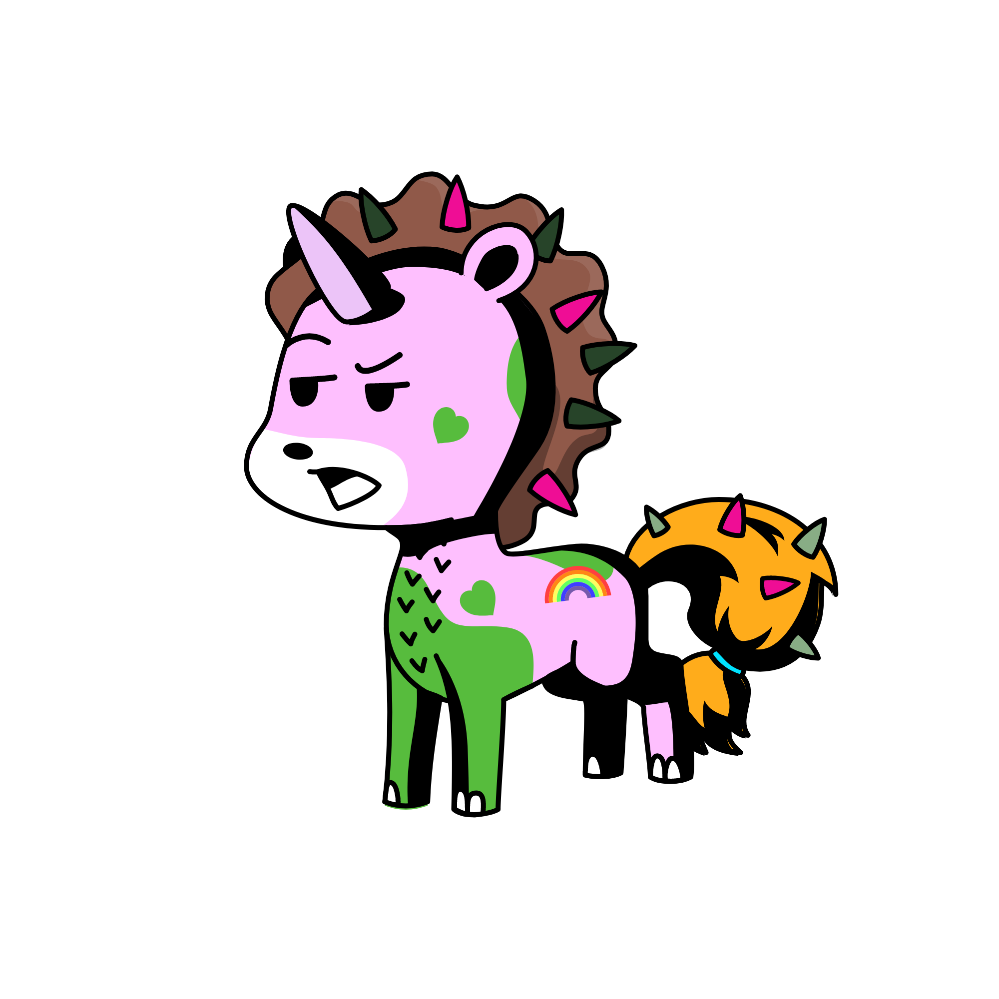 spike, the unicorn