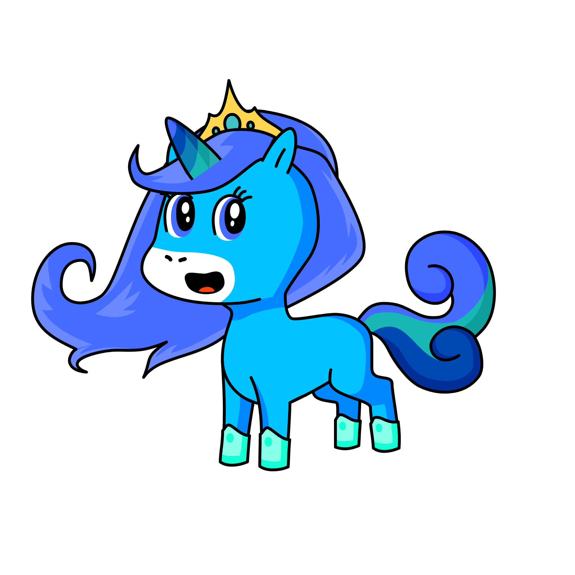 WINTER, the unicorn