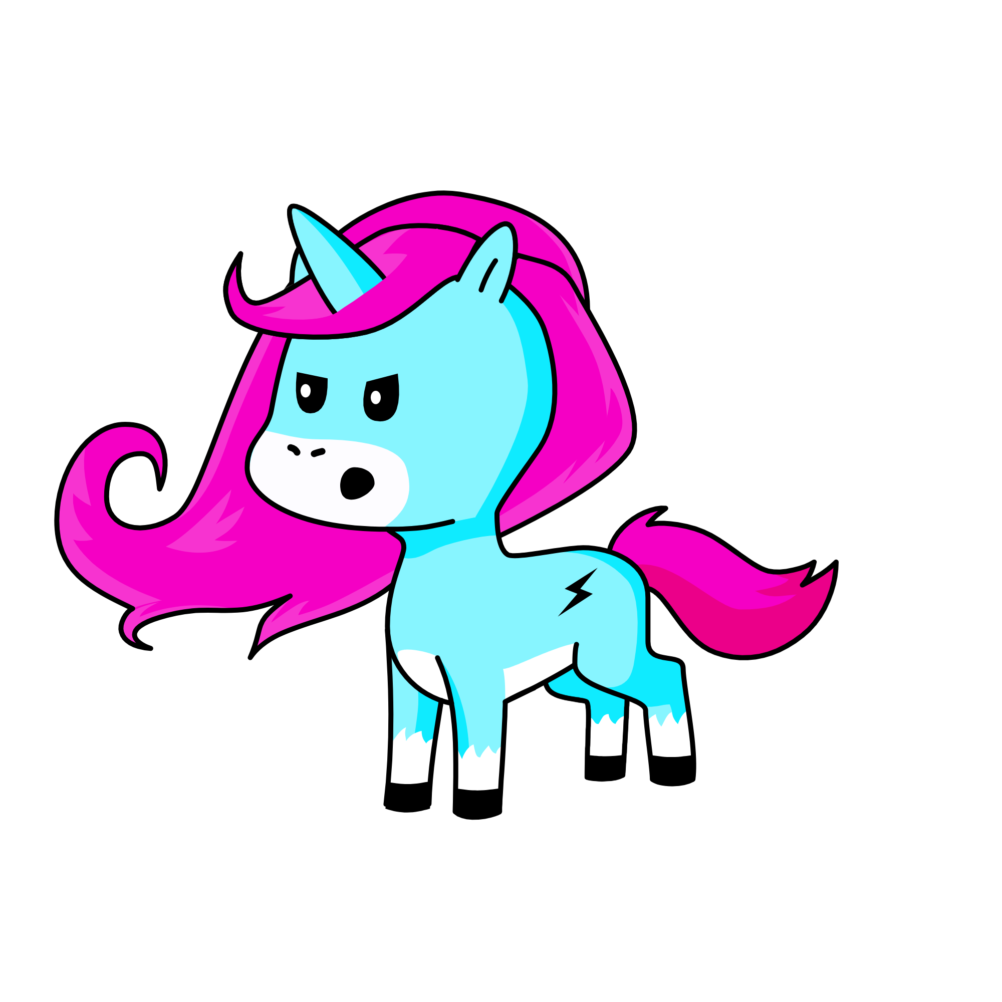 Pibby, the unicorn