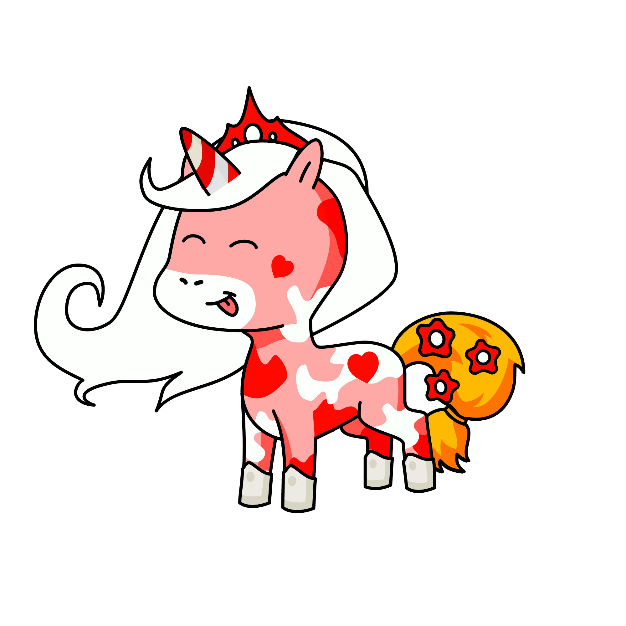 CandyCaneCalia, the unicorn