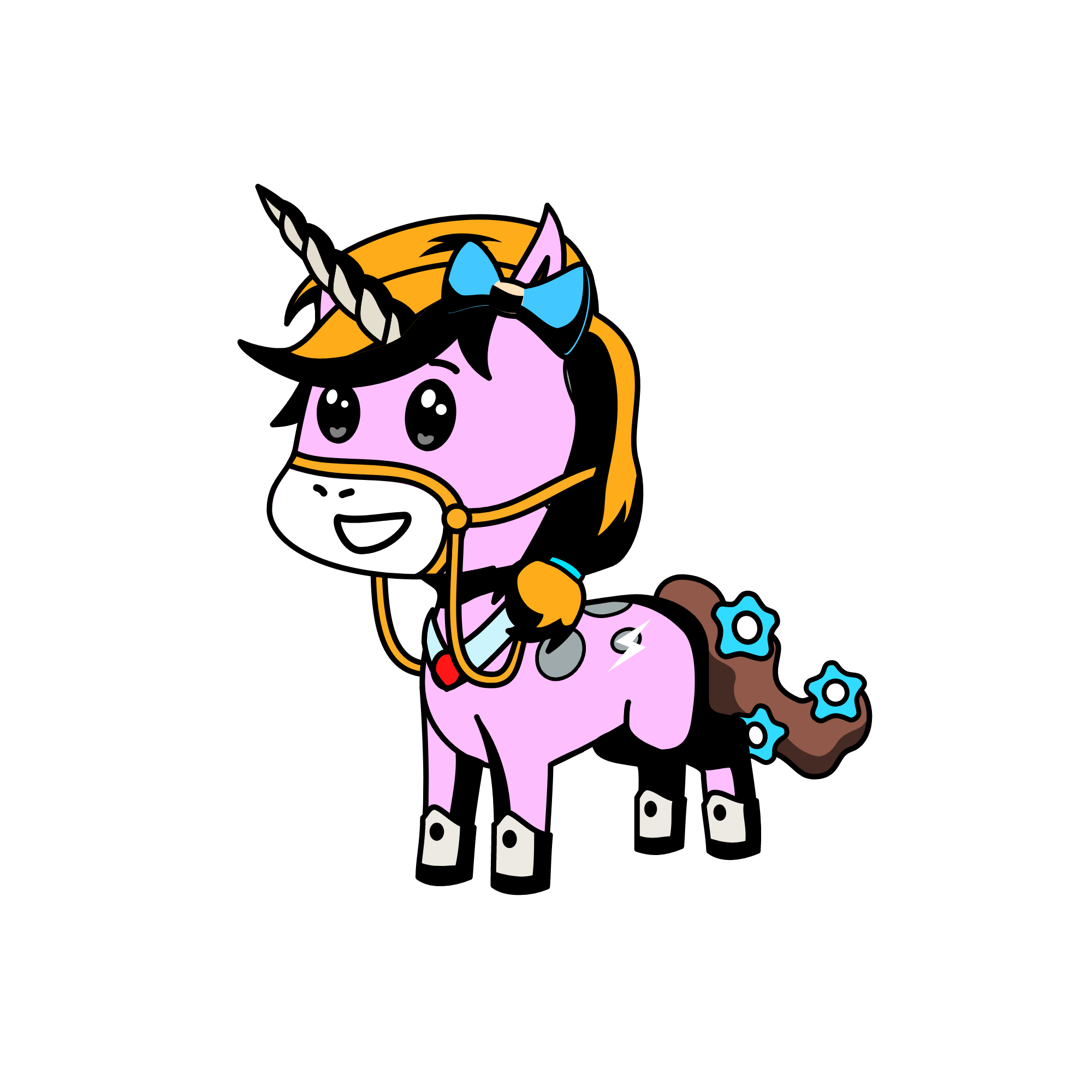 sandy, the unicorn