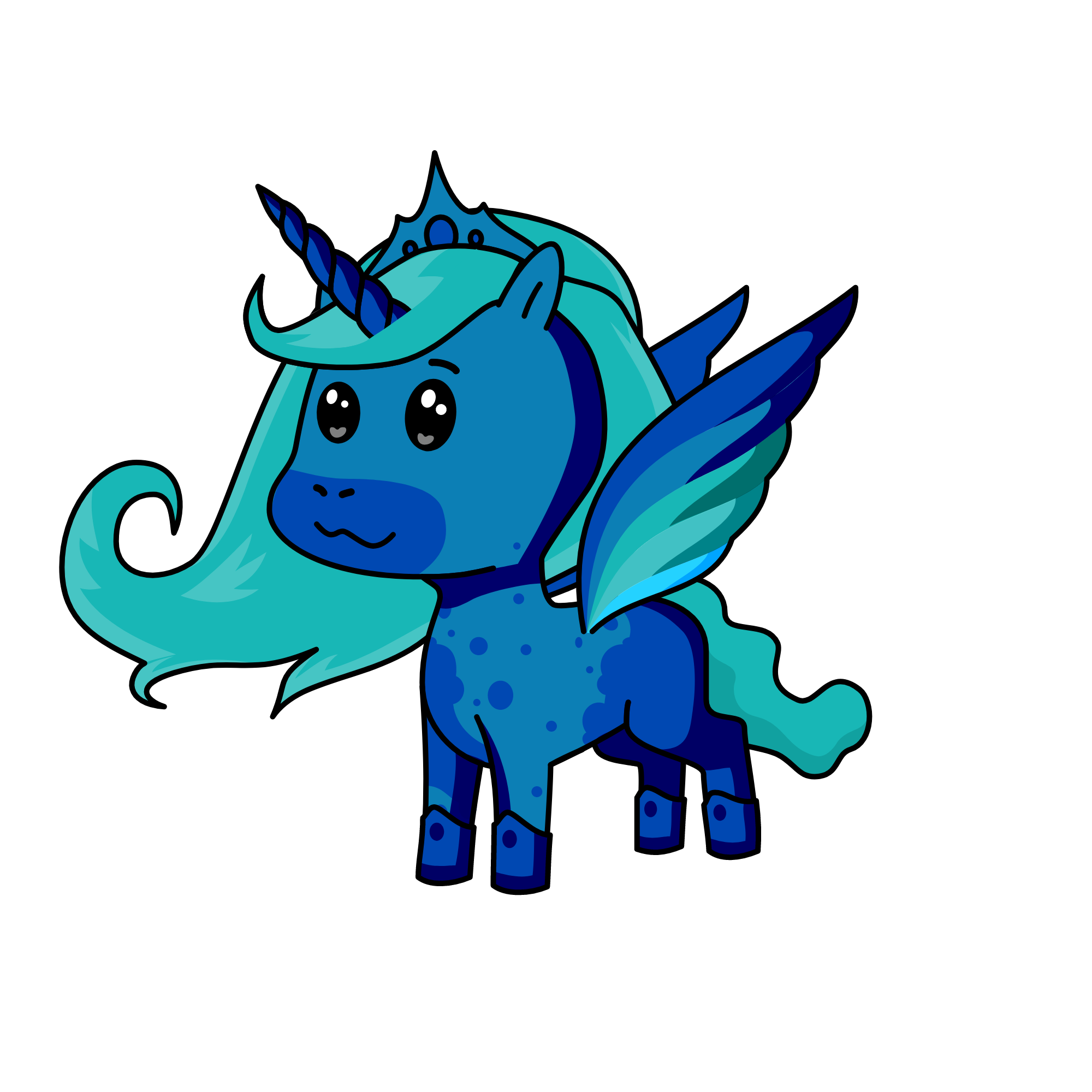 glosy, the unicorn