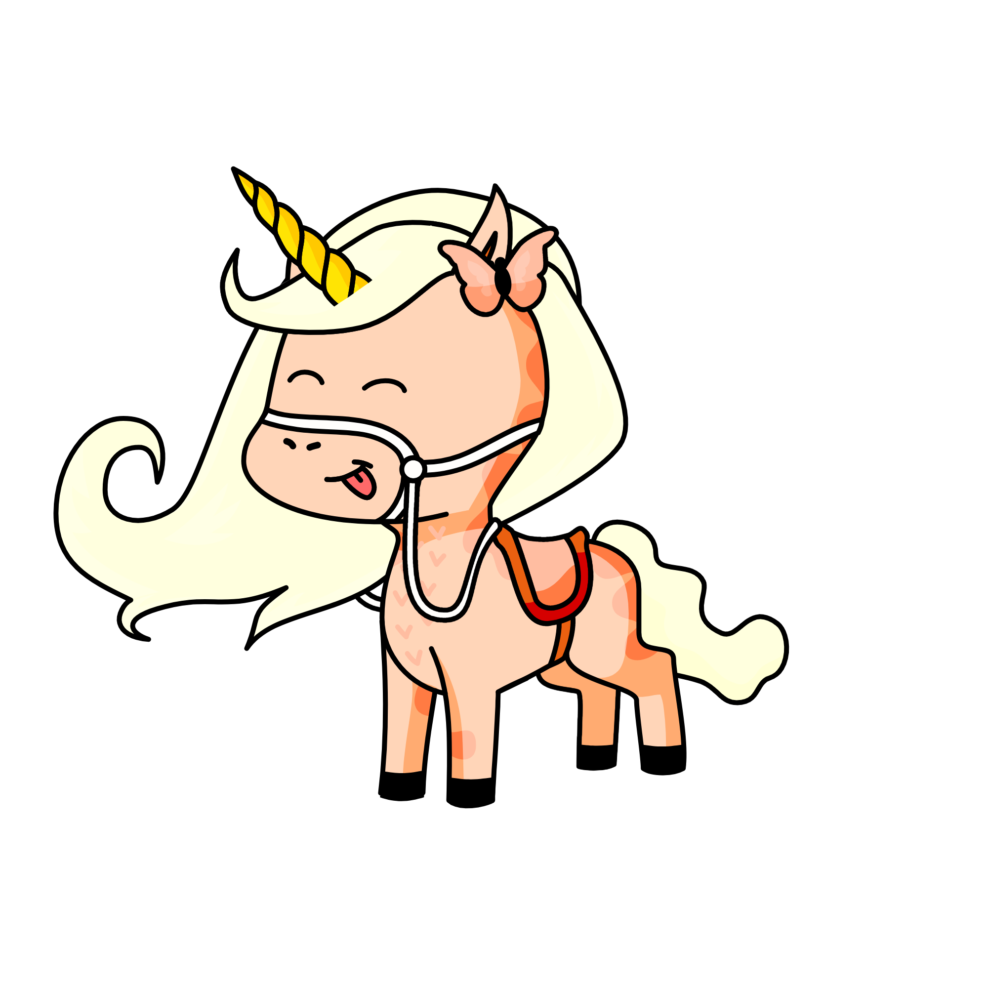 Maisy, the unicorn