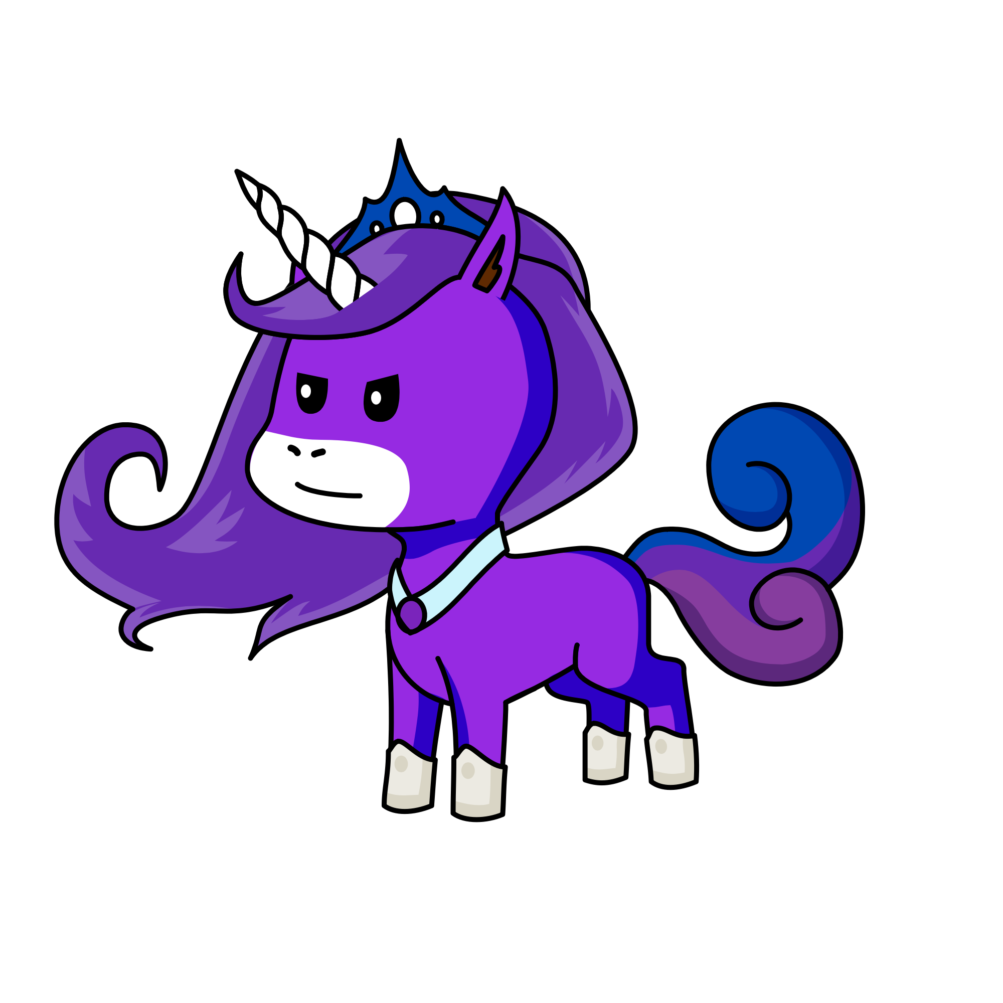 Mondschein, the unicorn