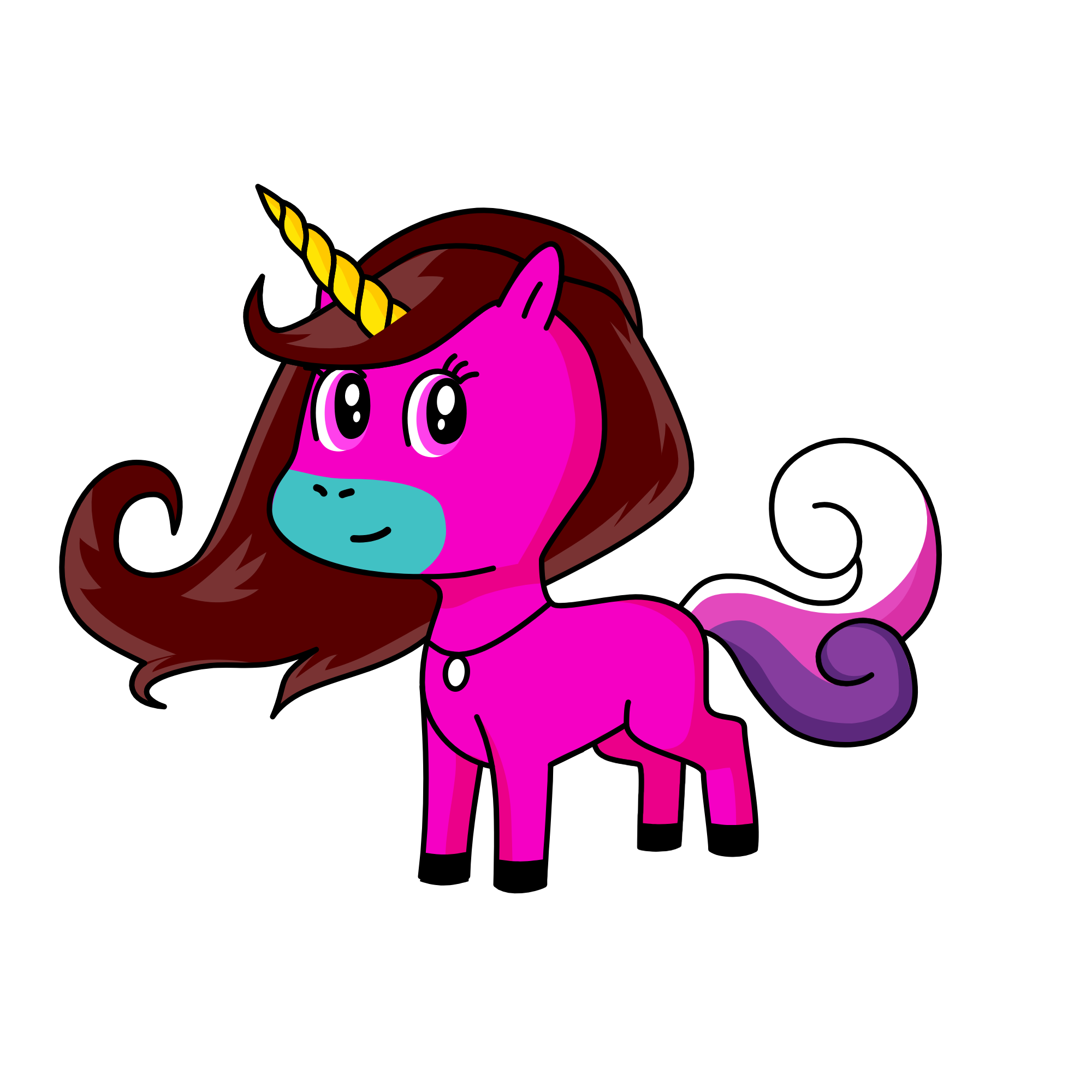 Lovely, the unicorn