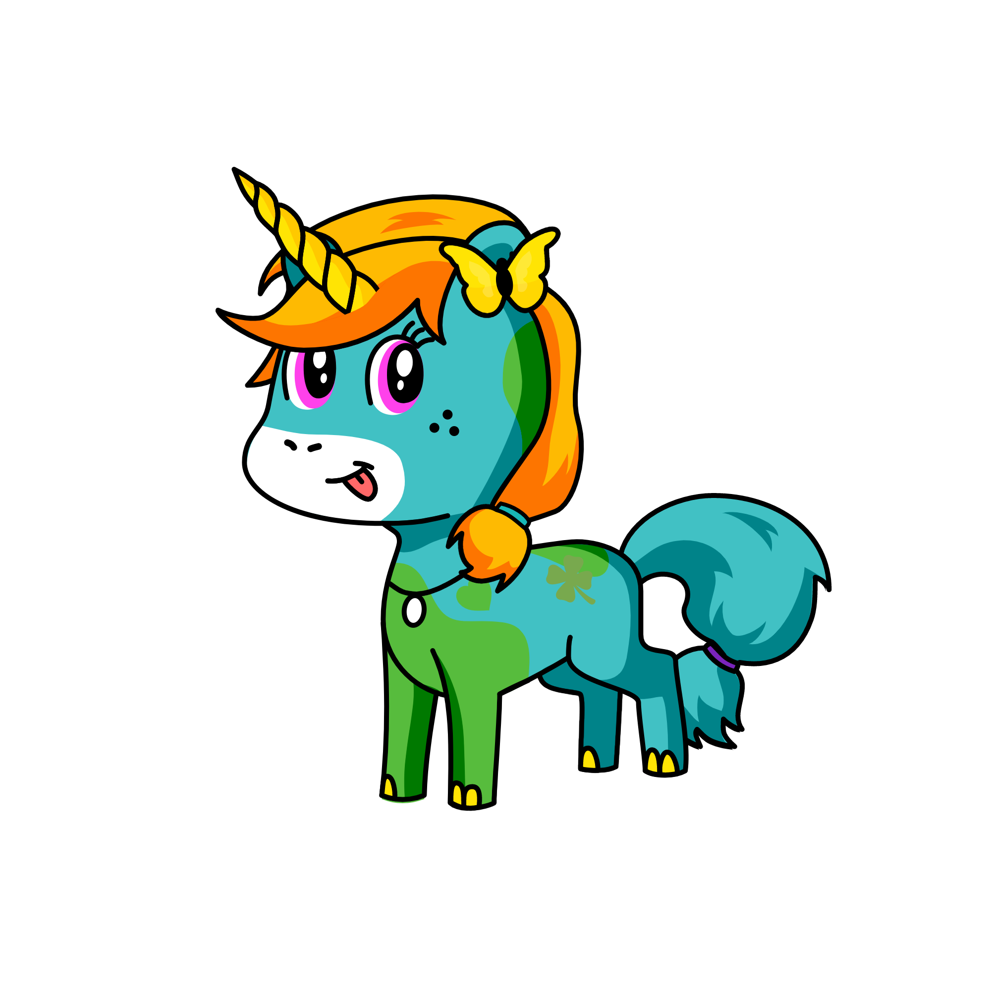 lucky, the unicorn