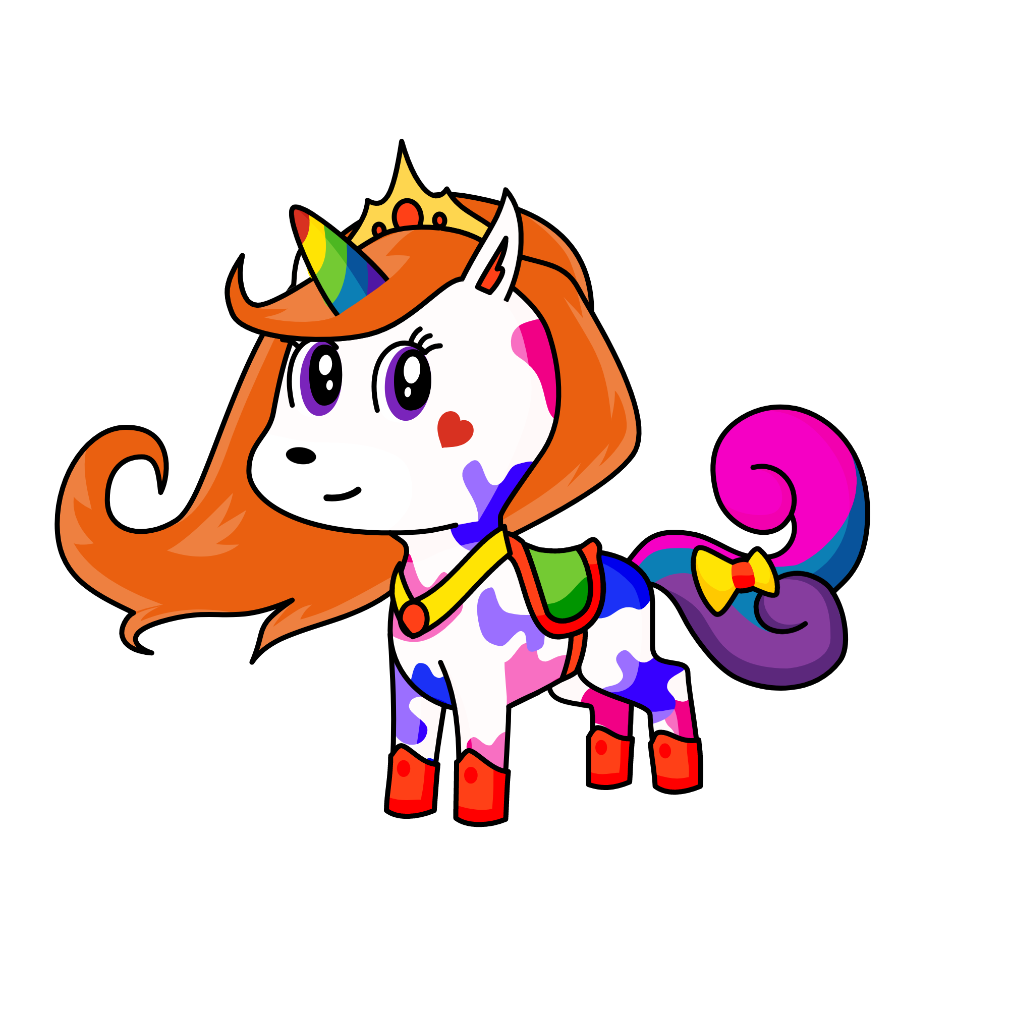 Luna, the unicorn