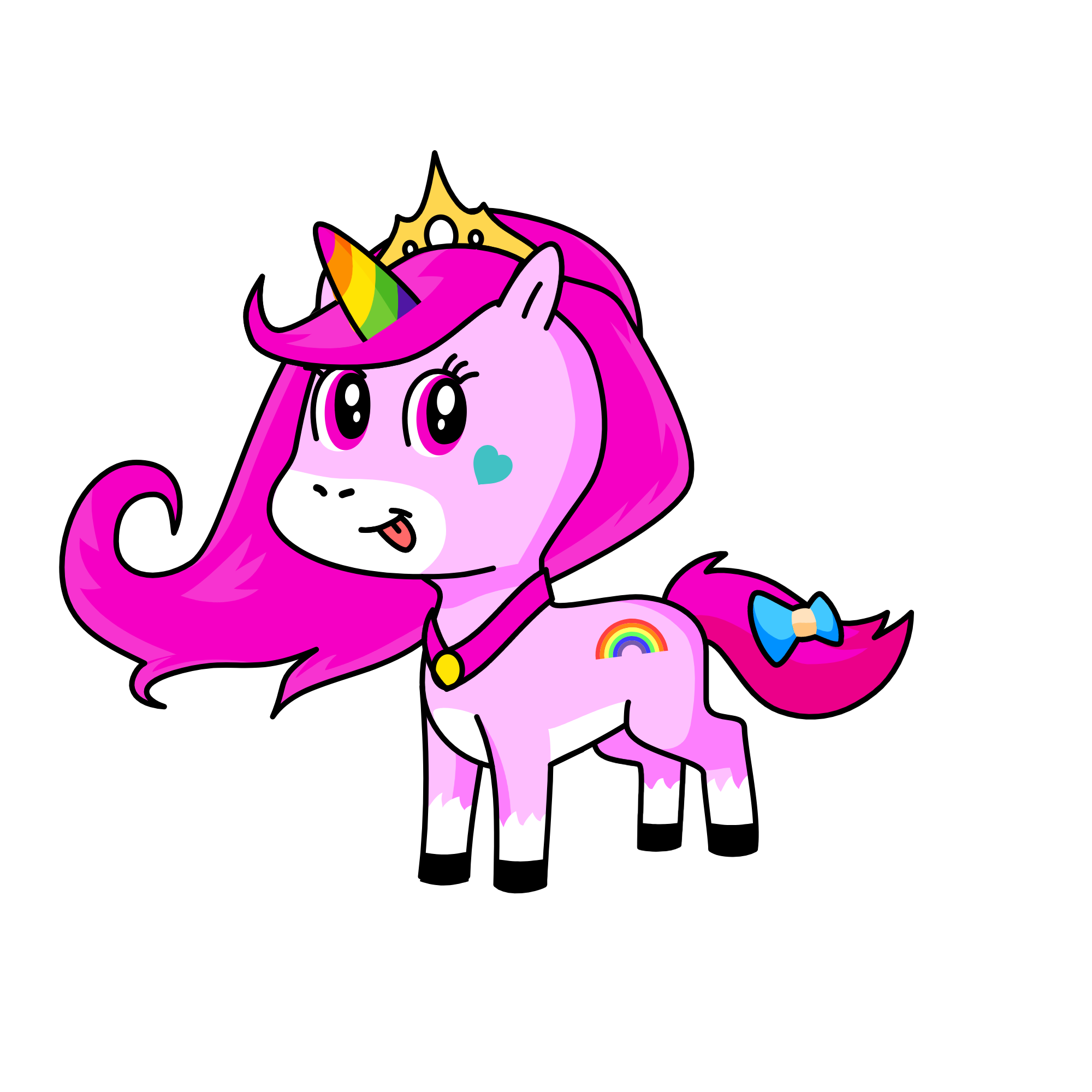 rainbow, the unicorn