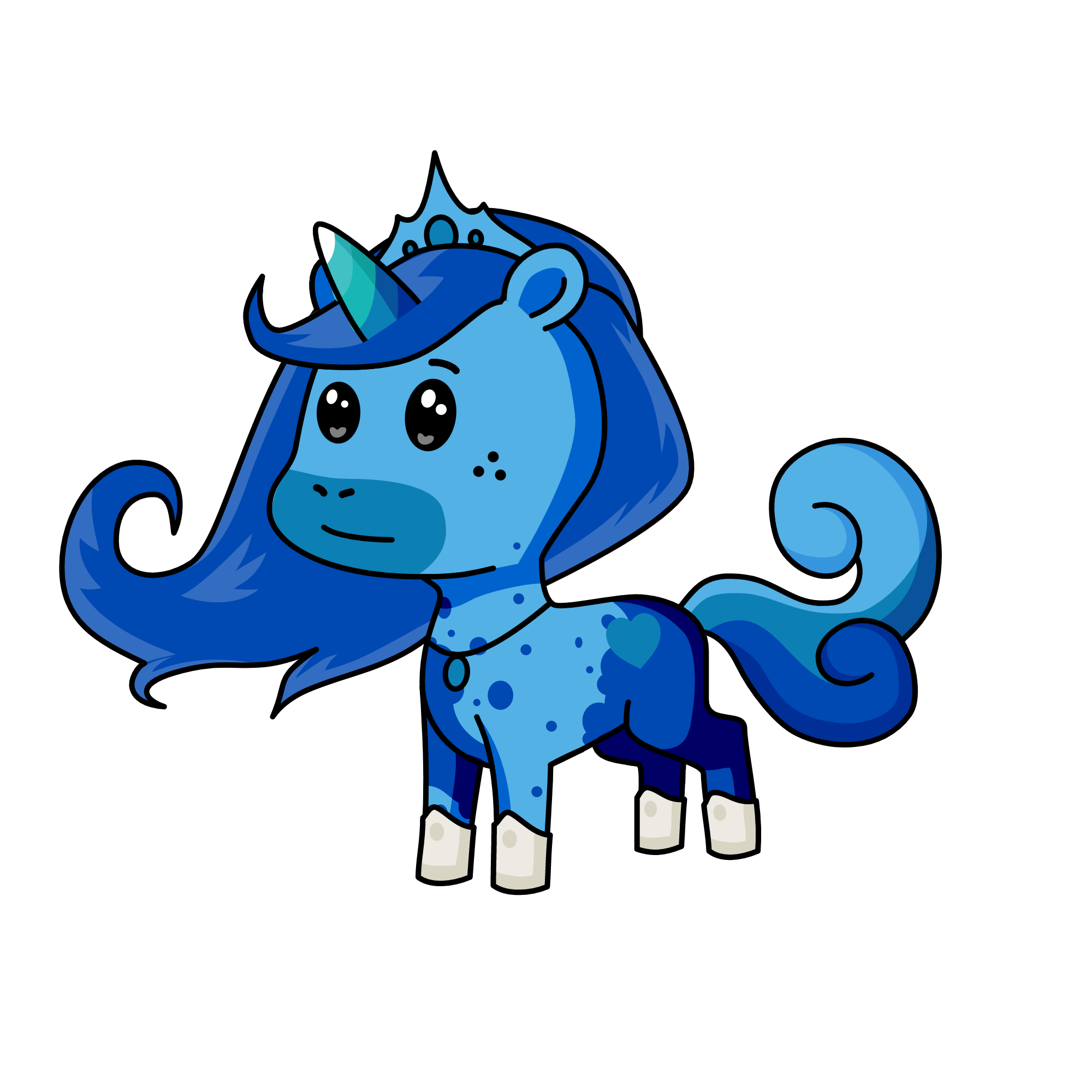 saddness queen, the unicorn