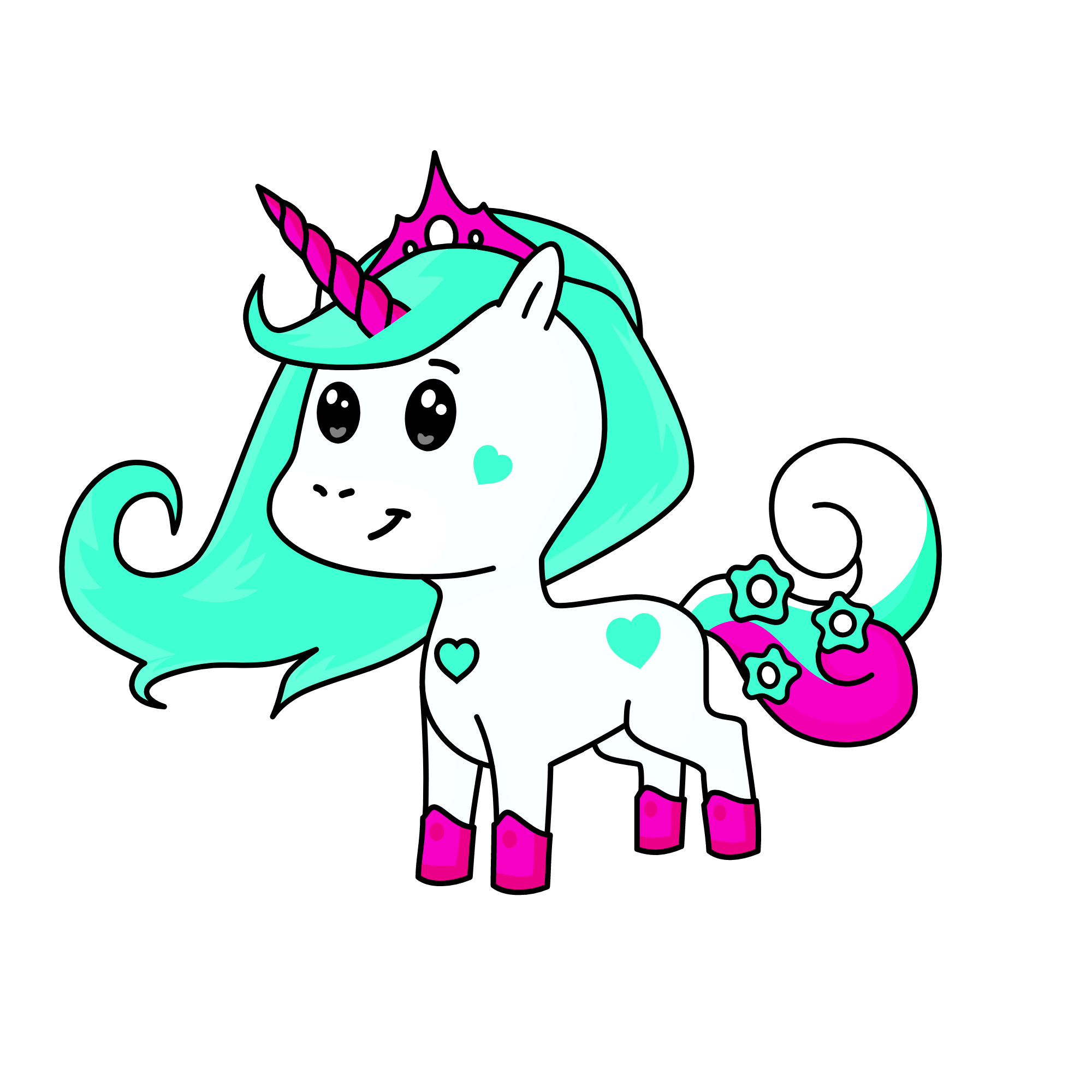Princess Celestia, the unicorn