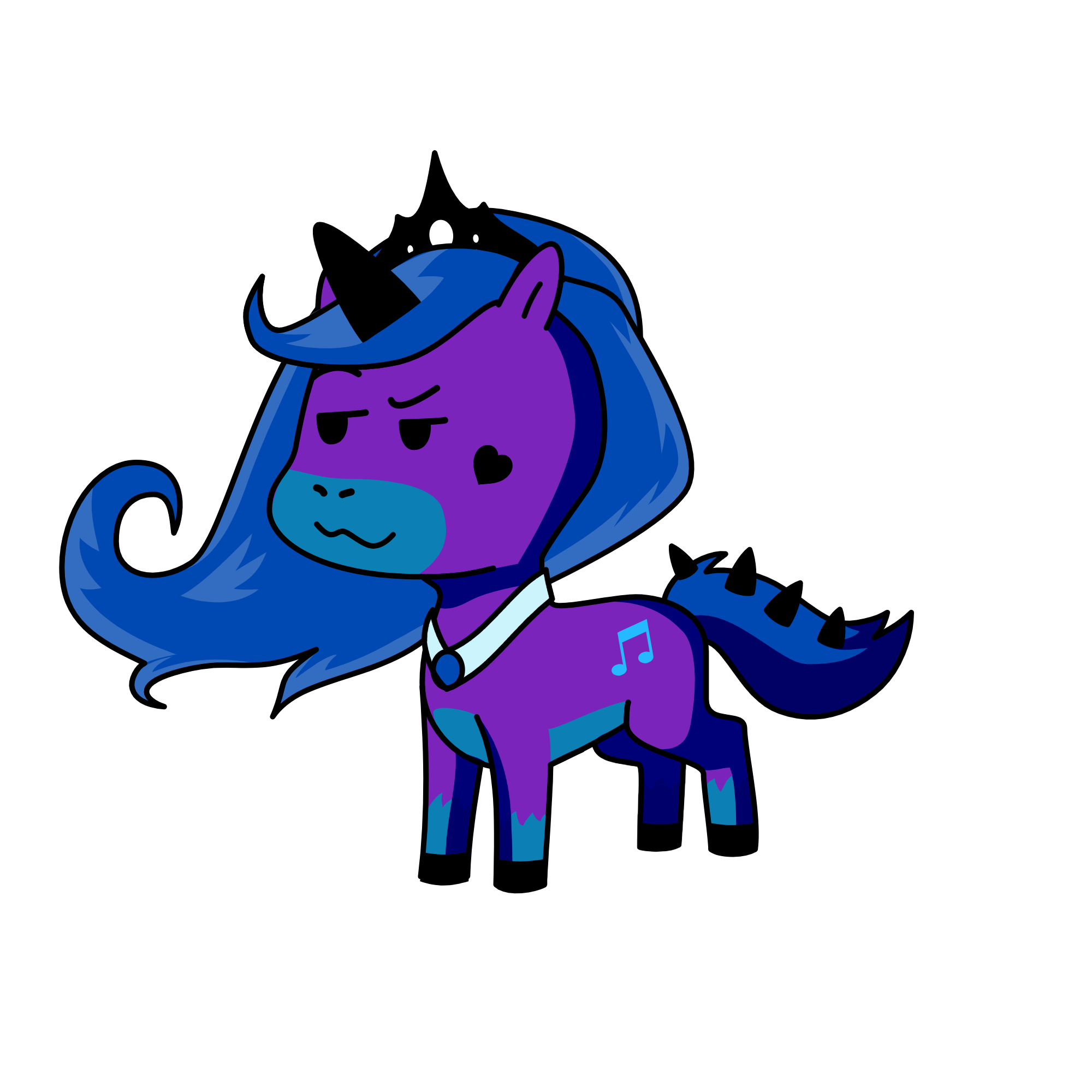 LunarixExclipes, the unicorn