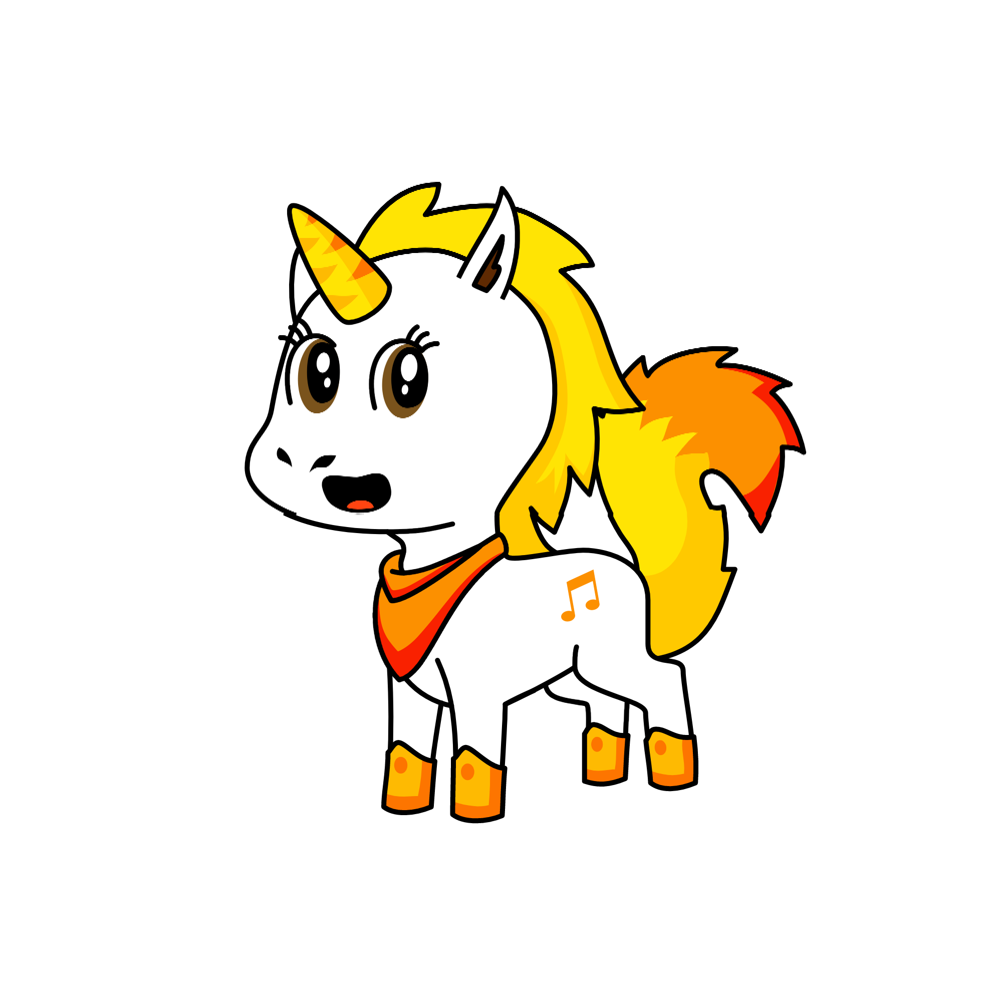 Unicorna, the unicorn