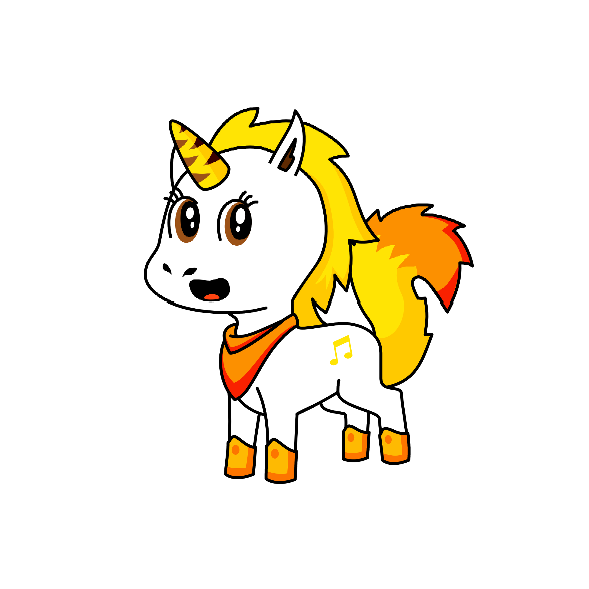 Unicorna, the unicorn