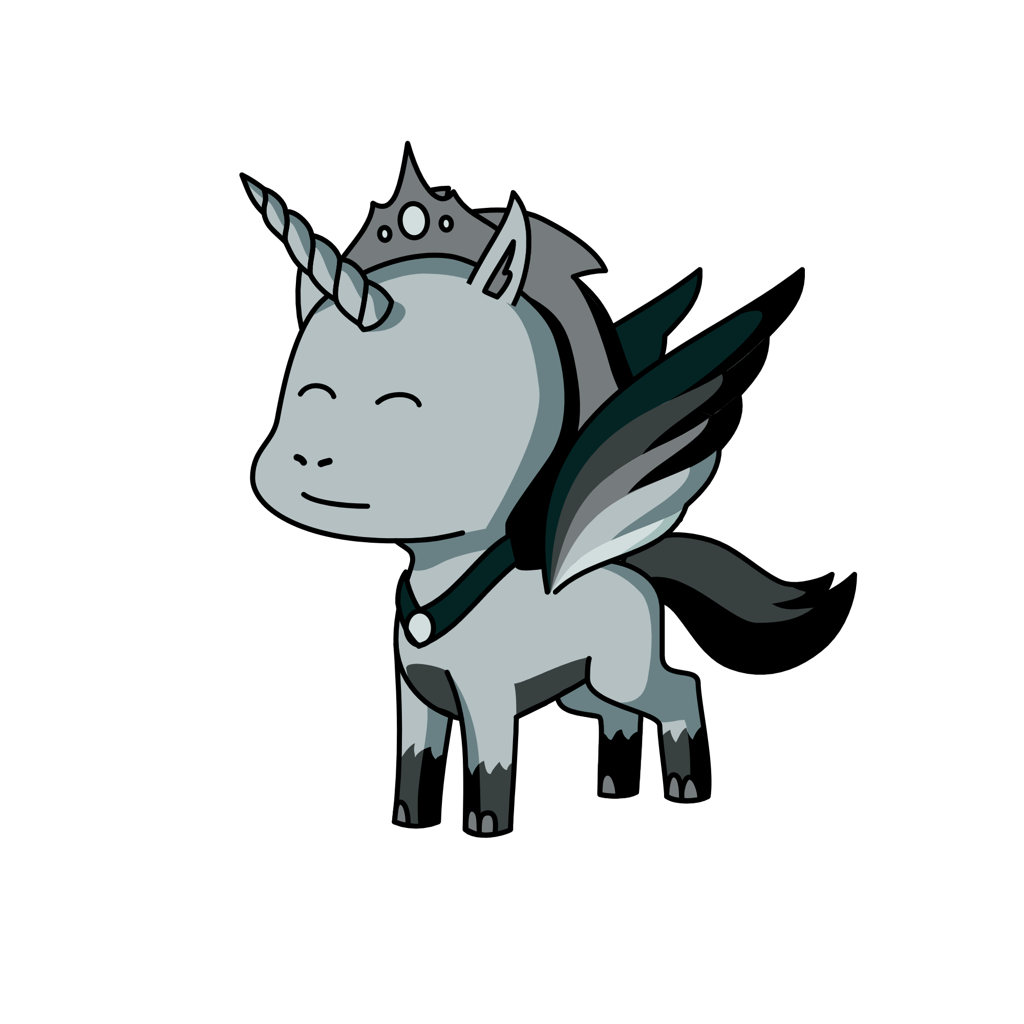 Autumn Moon, the unicorn